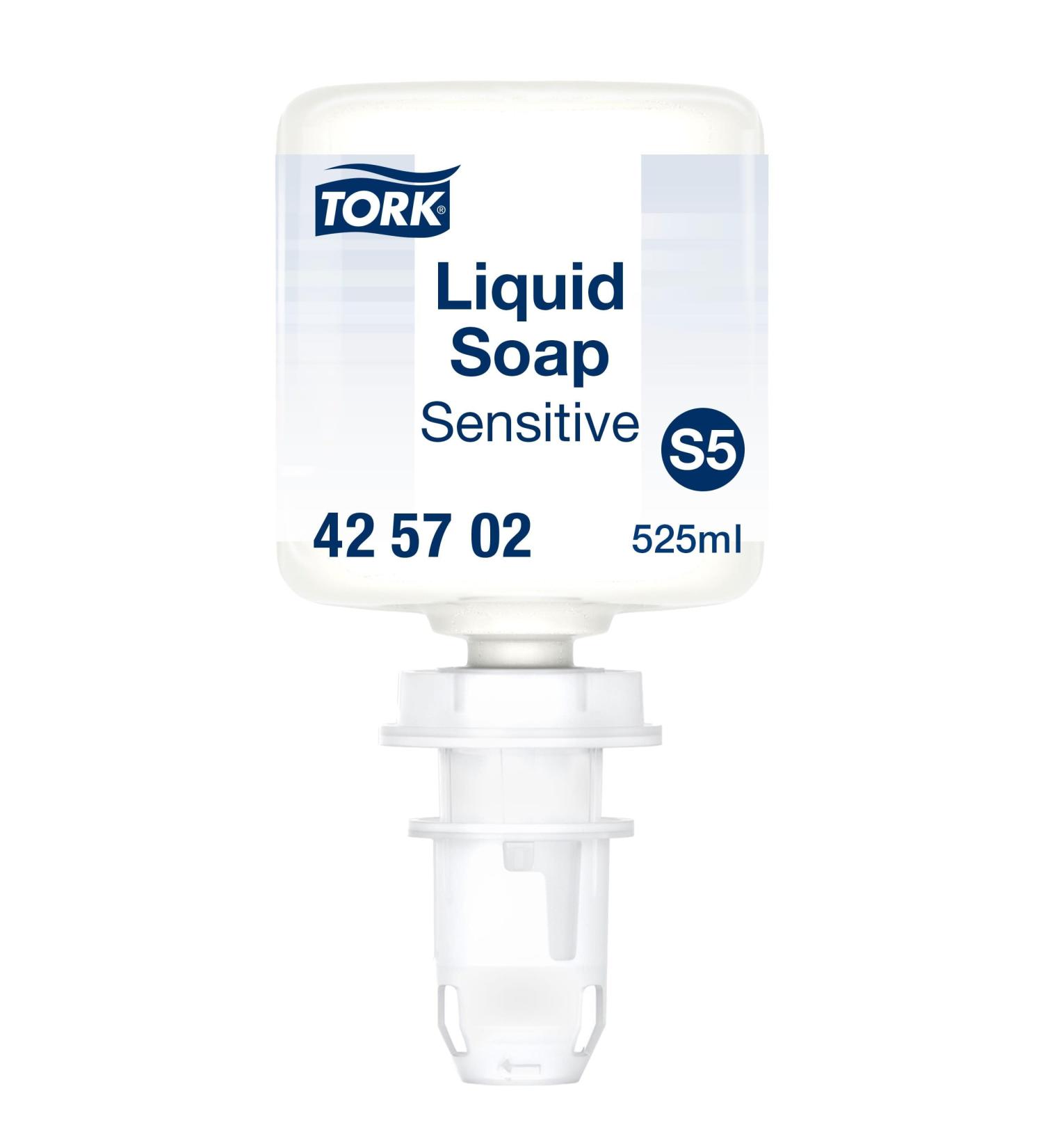  Tork Tork Mini Liquid Hand Soap for Sensitive Skin S5 Hypoallergenic 8 x 525 ml 425702 - Buy Online on GoSupps.com