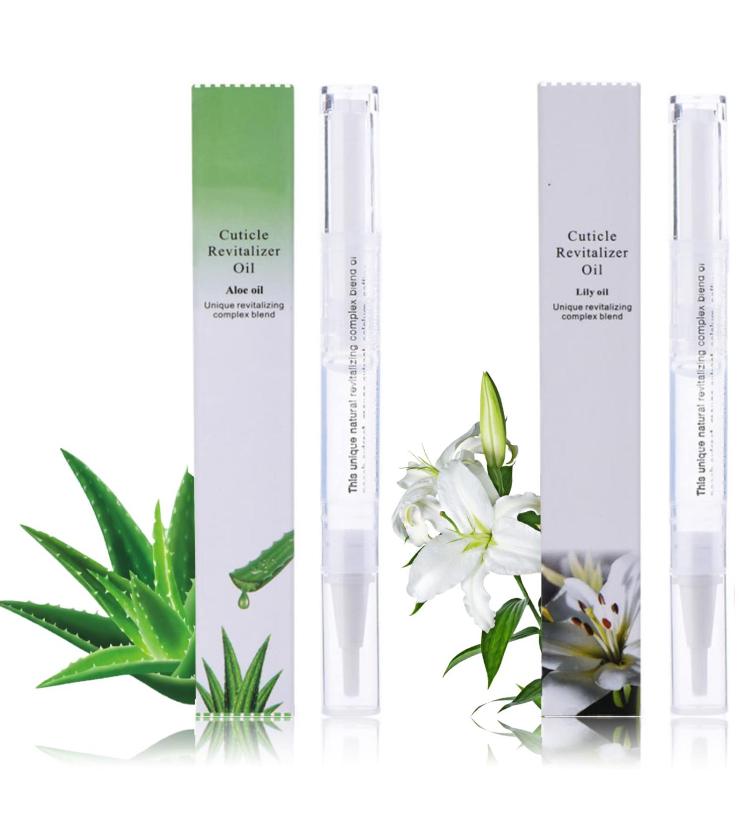 Cuticle Oil Pens for Nail Care Nail Nutrition Pen 2PCS Nail Revitalize Oil Pen Set for Nail Care Nail Oil Pens with Natural Ingredients Repairing - Buy Online on GoSupps.com