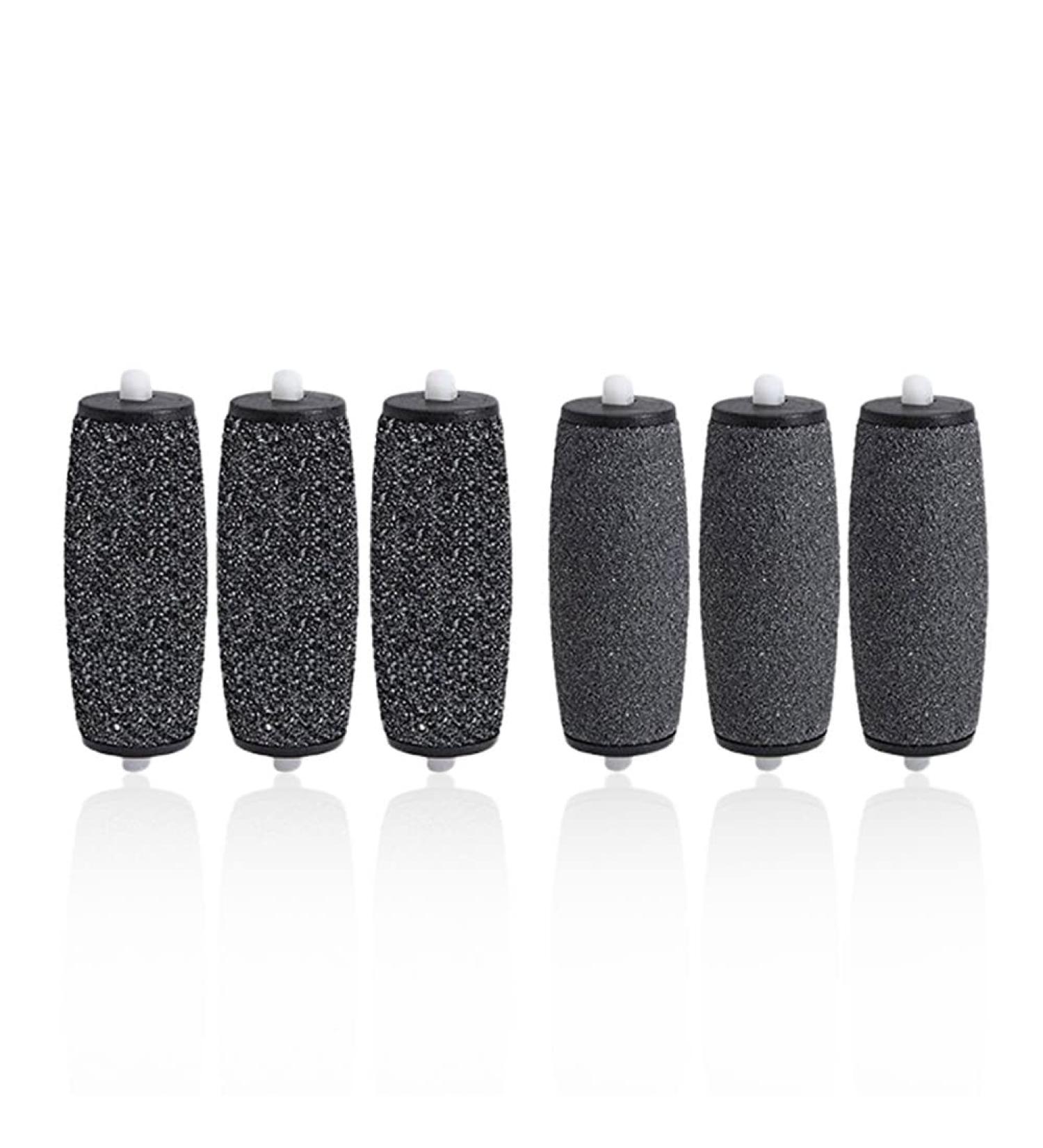 Parts Express 6 Pack Replacement Rollers for Electronic Foot File - 3 Extra Coarse & 3 Regular Coarse | International Shipping Available - Buy Online on GoSupps.com
