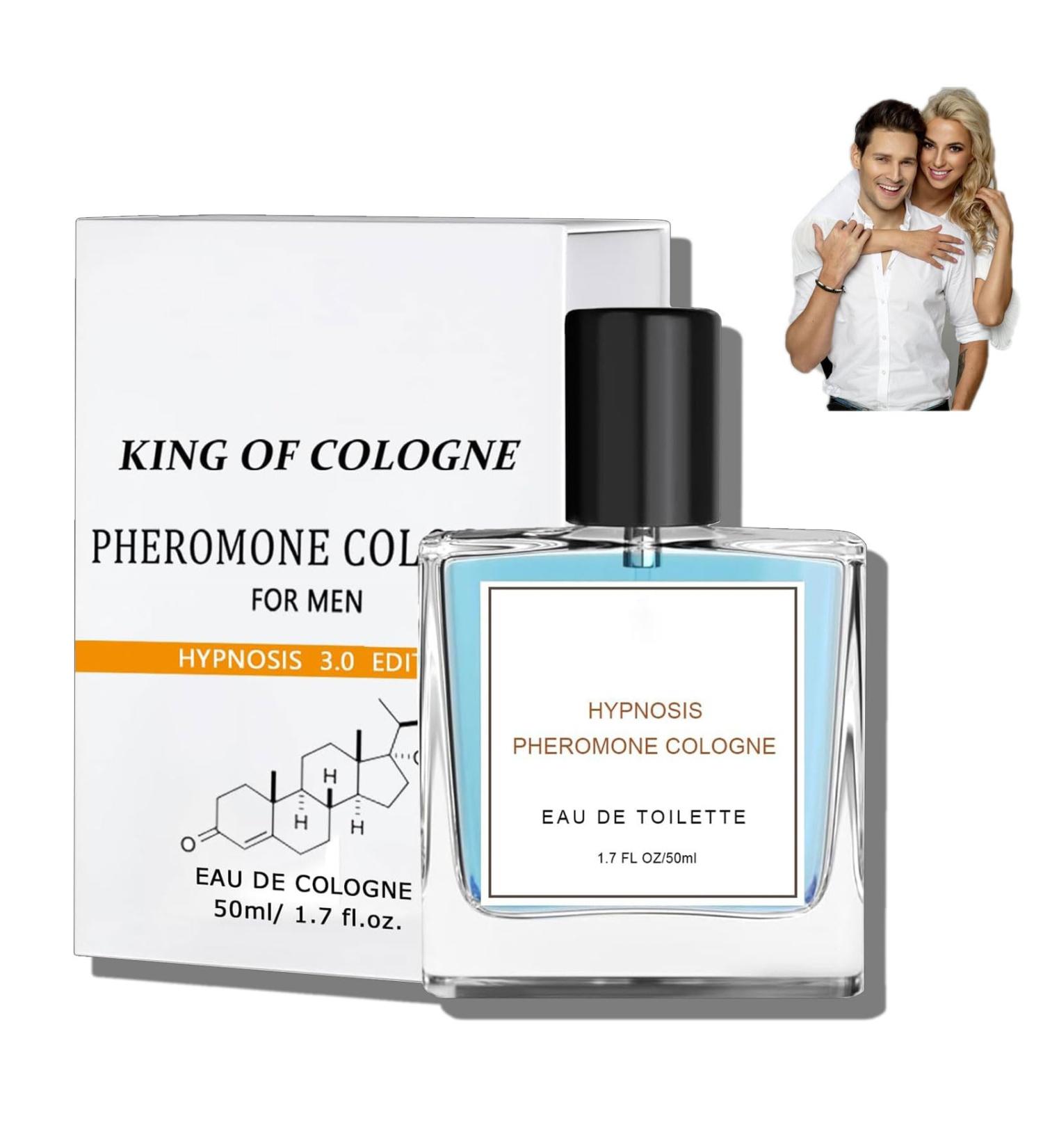 Hypnosis perfume for men Pheromone Cologne for Men Cologne For Men Cologne for Men with Pheromones Suitable for Valentine's Day Party Music Festival Dating 50ml - Buy Online on GoSupps.com