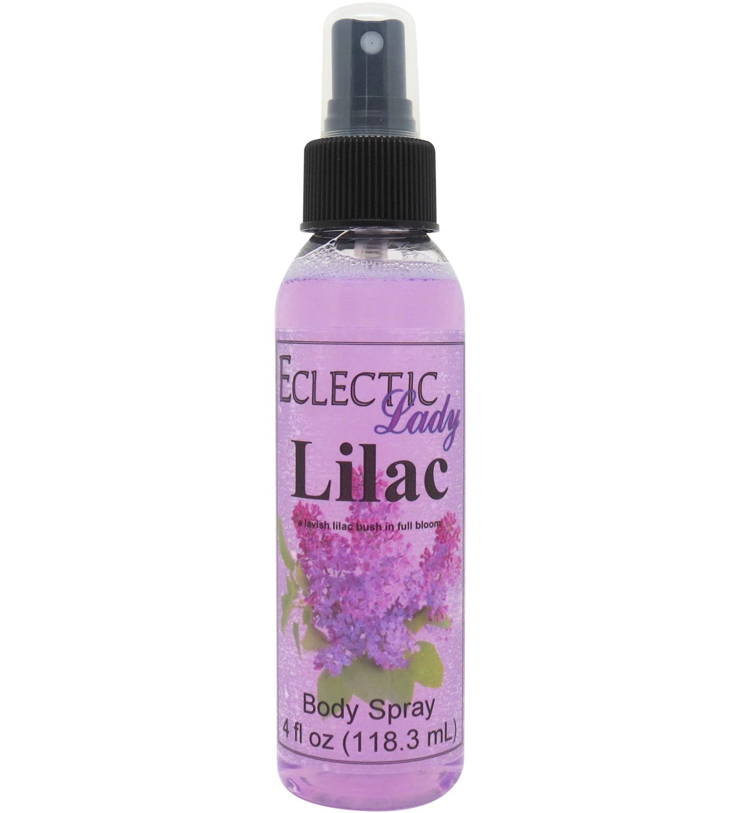 Lilac Body Spray for Women 4 Oz Mist with Long-Lasting Fragrance Light Floral Scent for Spring & Summer Sweet Fresh & Powdery Perfume Refreshing Aroma with Woodsy Tone For Daily Use Regular Strength 4 Fluid Ounces - Buy Online on GoSupps.com