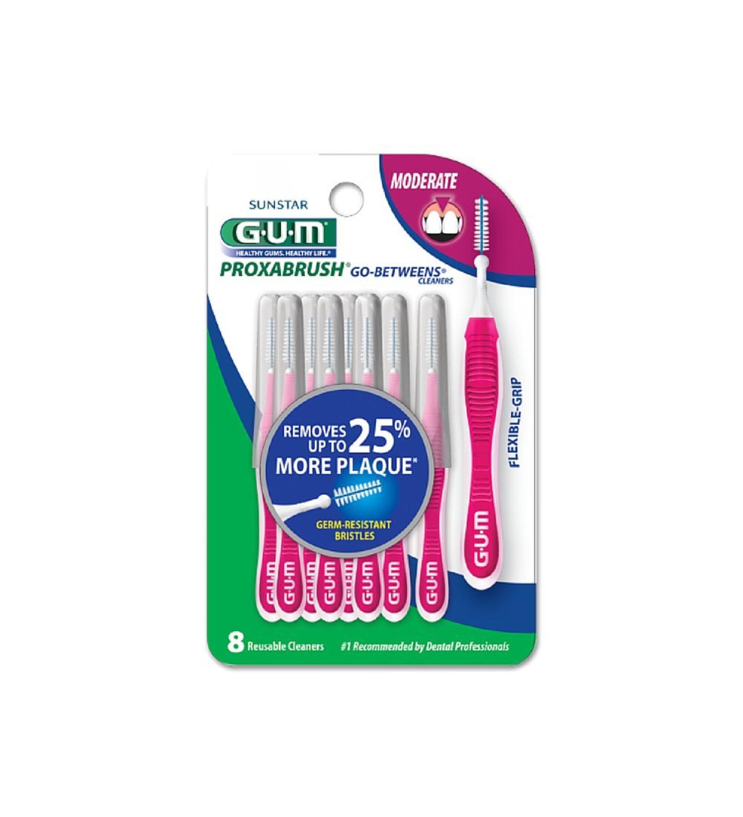 Sunstar Gum Go Betweens Proxabrush Cleaners Moderate