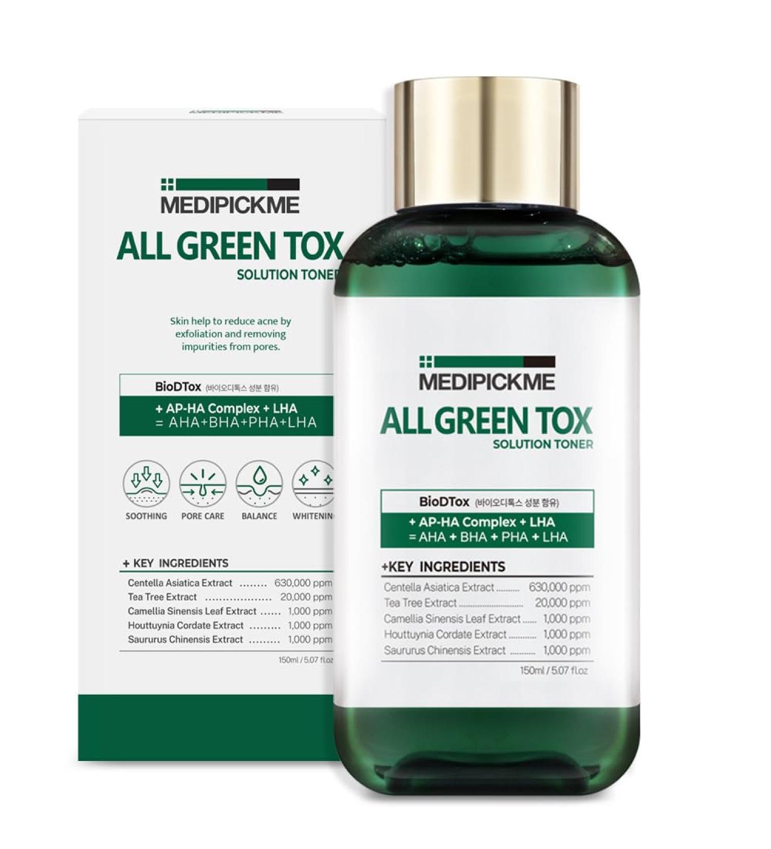All Green Centella Toner 5.07 Fl Oz - Hydrating & Soothing Korean Skin Care for Deep Cleansing & Nourished Glow - Buy Online on GoSupps.com
