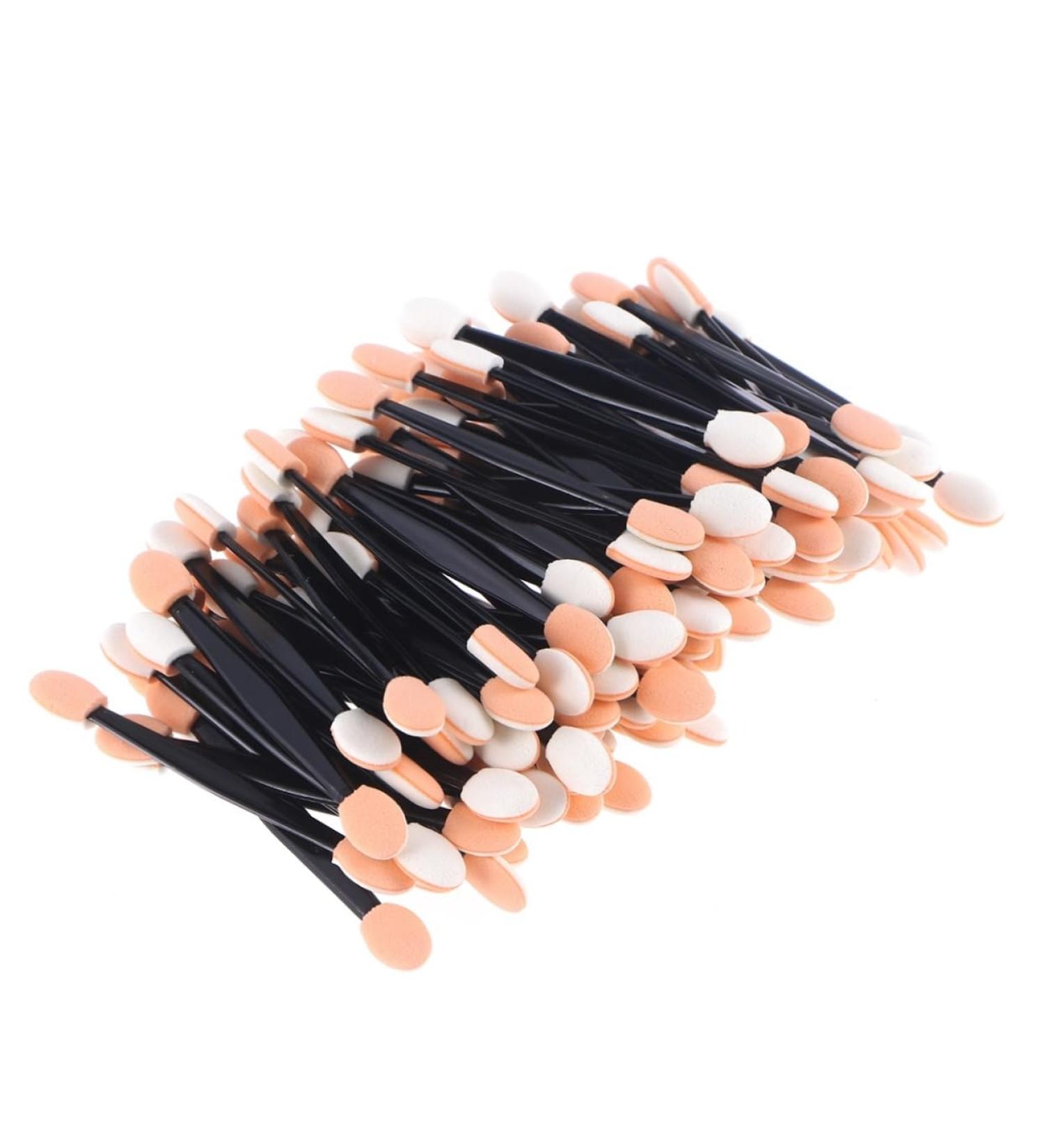 POPETPOP 100pcs Pencil Eyeshadow Stick Eyeshadow Sponge Brush Sponge Applicator Eye Shadow Stick Facial Brush - Buy Online on GoSupps.com