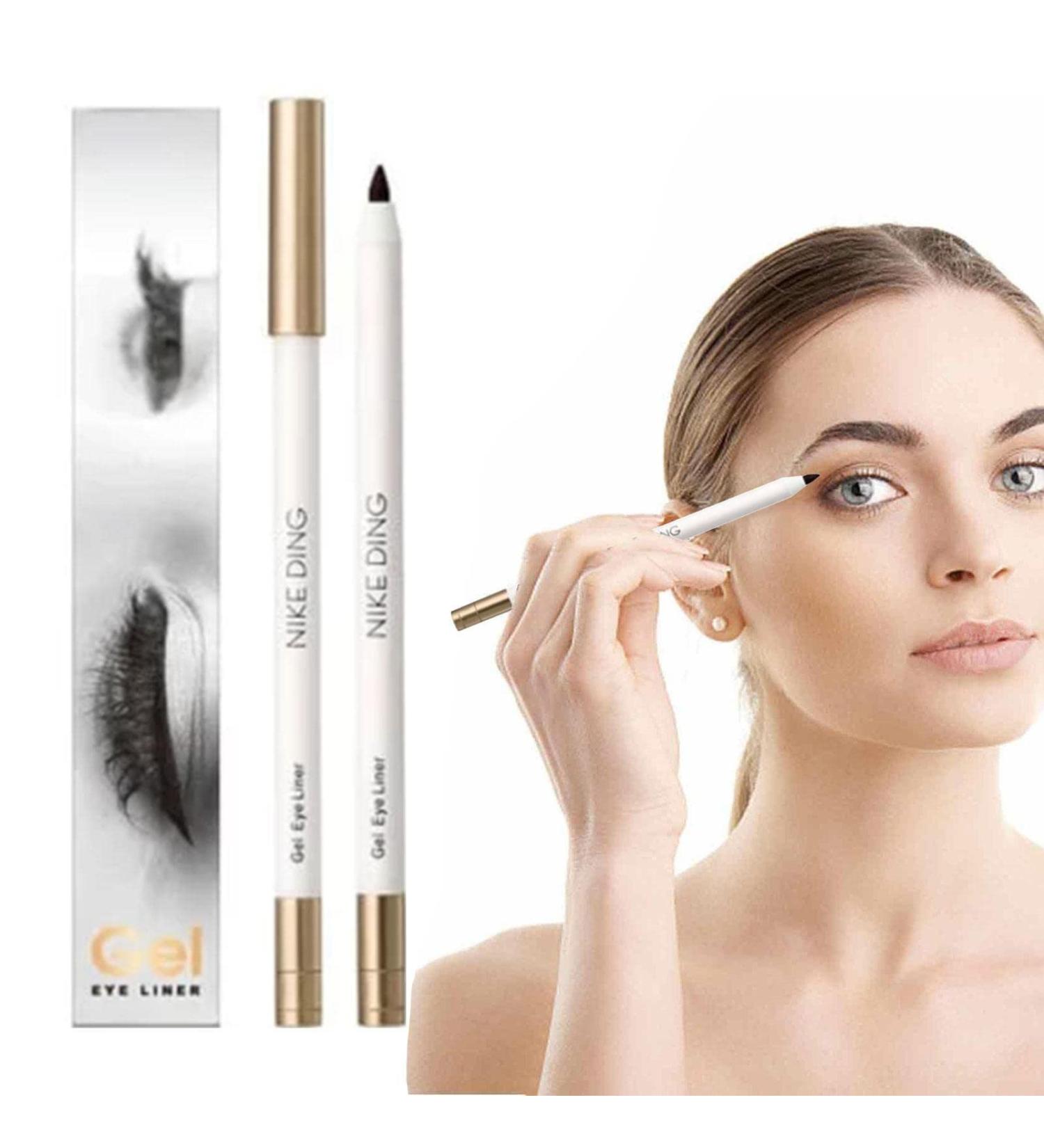  Tebinzi Waterproof and smudge-proof gel eyeliner for women Eye makeup Tebinzi Tebinzi Richly pigmented shades Long-lasting with a sharpener for everyday use - Buy Online on GoSupps.com
