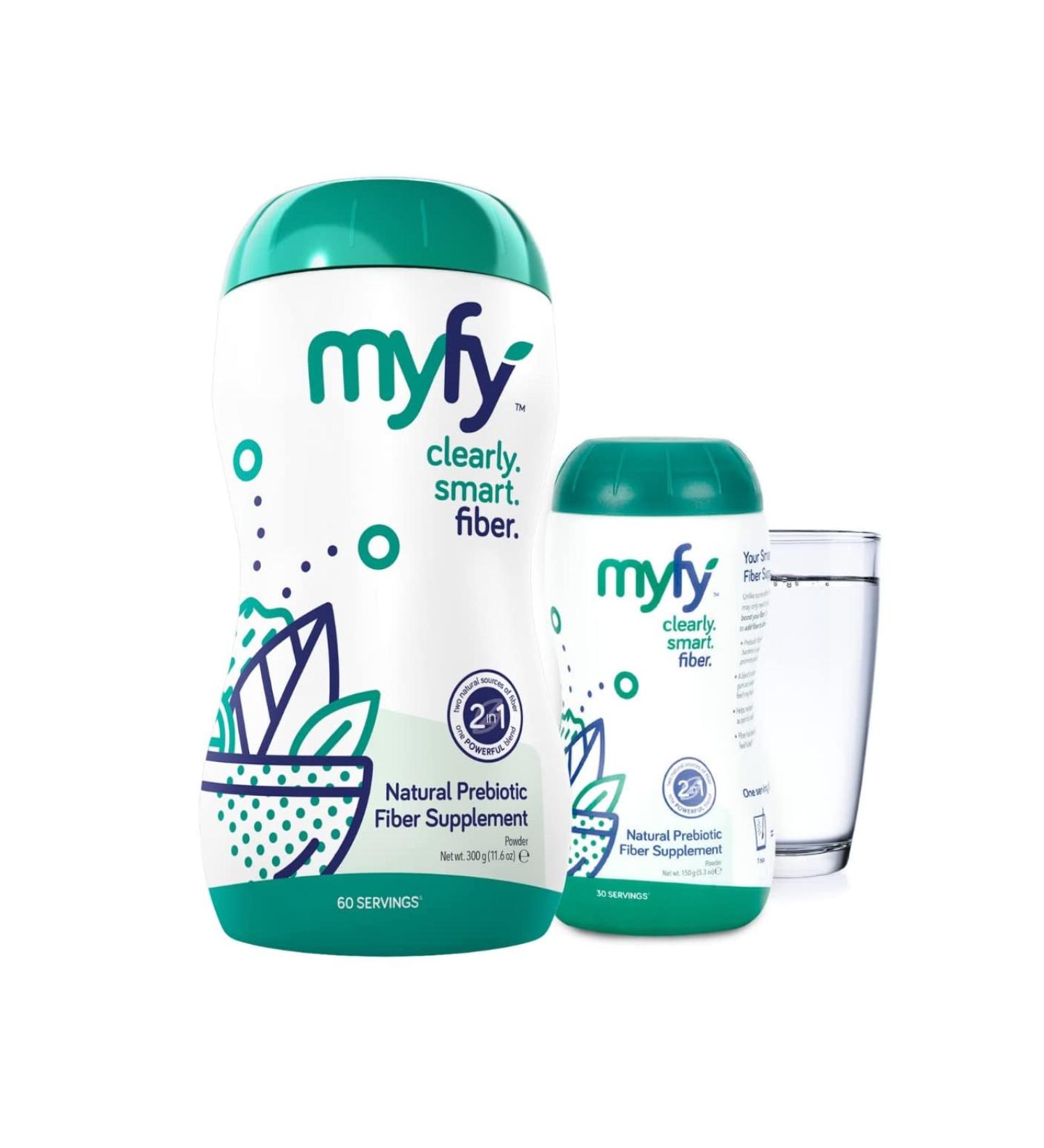 Natural Prebiotic Fiber Supplement Powder 90 Day Bundle - Daily Digestive Support - Non-GMO, Taste-Free, Sugar-Free, Gluten-Free - 90 Servings - Buy Online on GoSupps.com