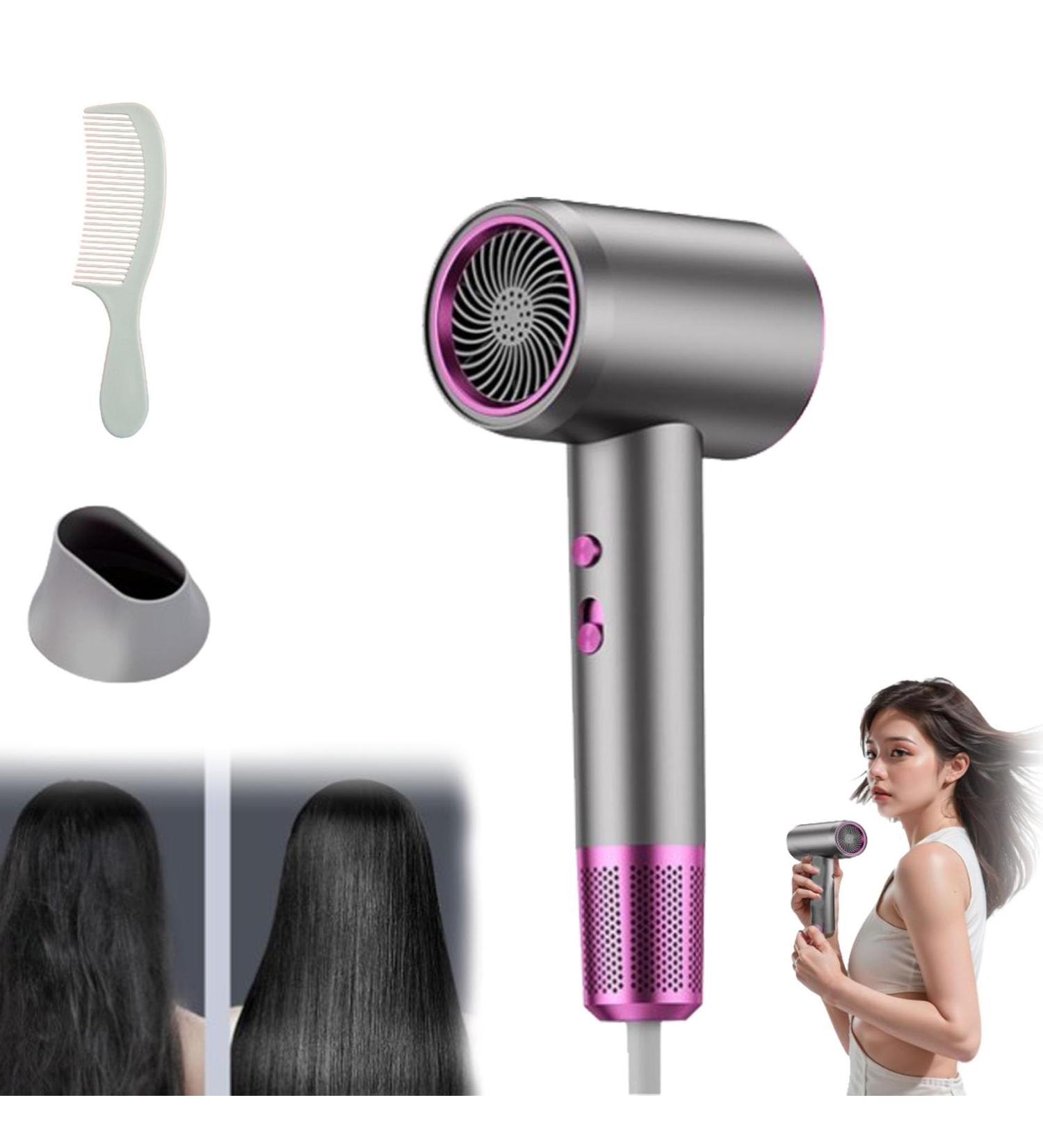 Numoya Jetspeed Hair Dryer Numoya Hair Dryer Blow Dryer with Diffuser for Curly Hair Numoya Jetspeed Hair Dryer Adjustable Speed Fast Drying (Grey) - Buy Online on GoSupps.com
