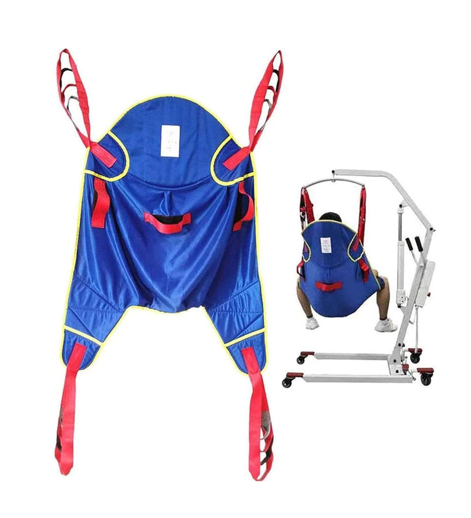 Transfer Nursing Sling Full Body Lifter Transfer Strap Toilet Sling for Bed Positioning and Lifting Handicap Lifting Aid for Elderly Care Medium