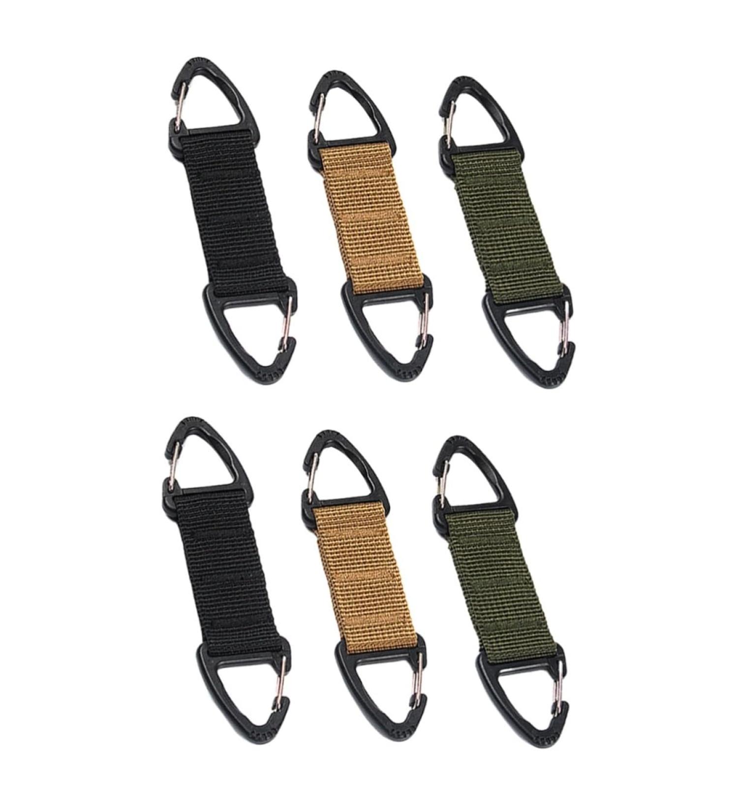 Minkissy 6 PC Multifunctional Face Mask Ear Hook Key Trailer - Double-Sided Key Holder & Hook for Hanging Masks - Snap Extension Belt (11.5x2.5cm) - Buy Online on GoSupps.com