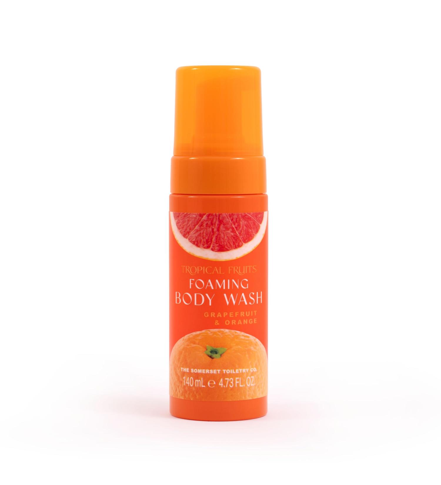 Tropical Fruits Grapefruit and Orange Foaming Body Wash 140ml - Buy Online on GoSupps.com