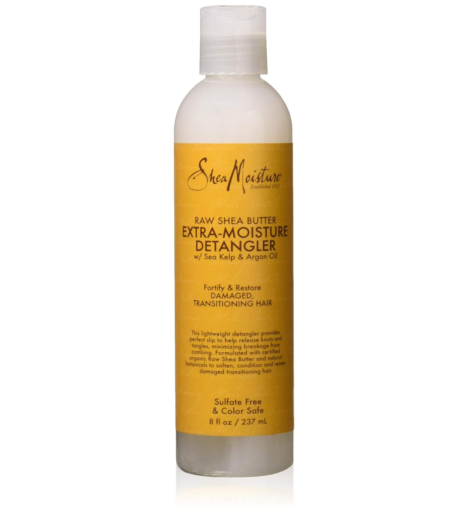 SheaMoisture Raw Shea Butter Extra-Moisture Detangler 8 oz - Hydrating Hair Treatment - Buy Online on GoSupps.com