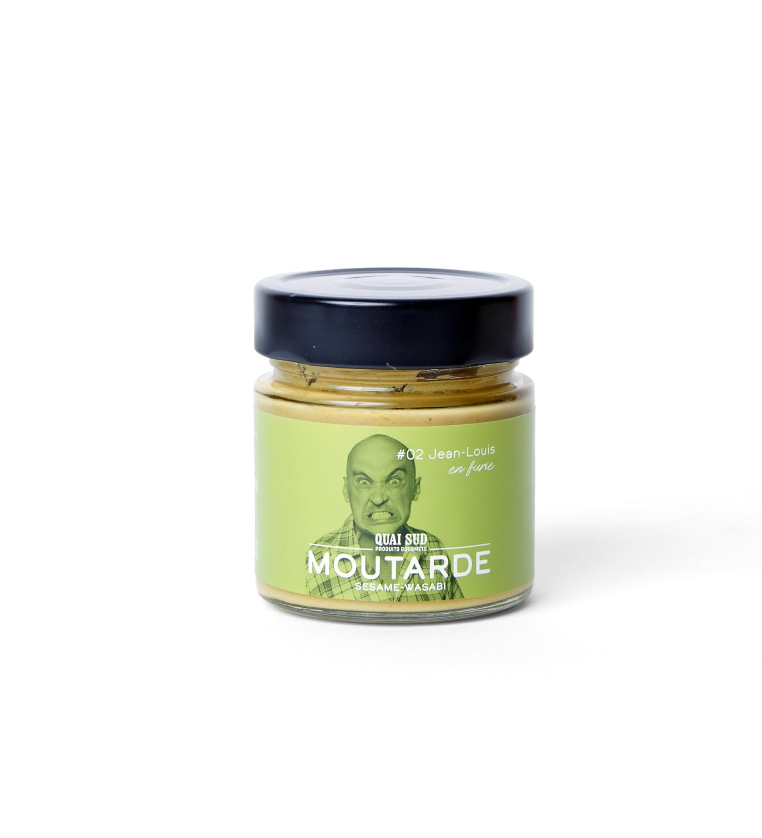 QUAI SUD Flavored Mustard I 200g I Wasabi Sesame