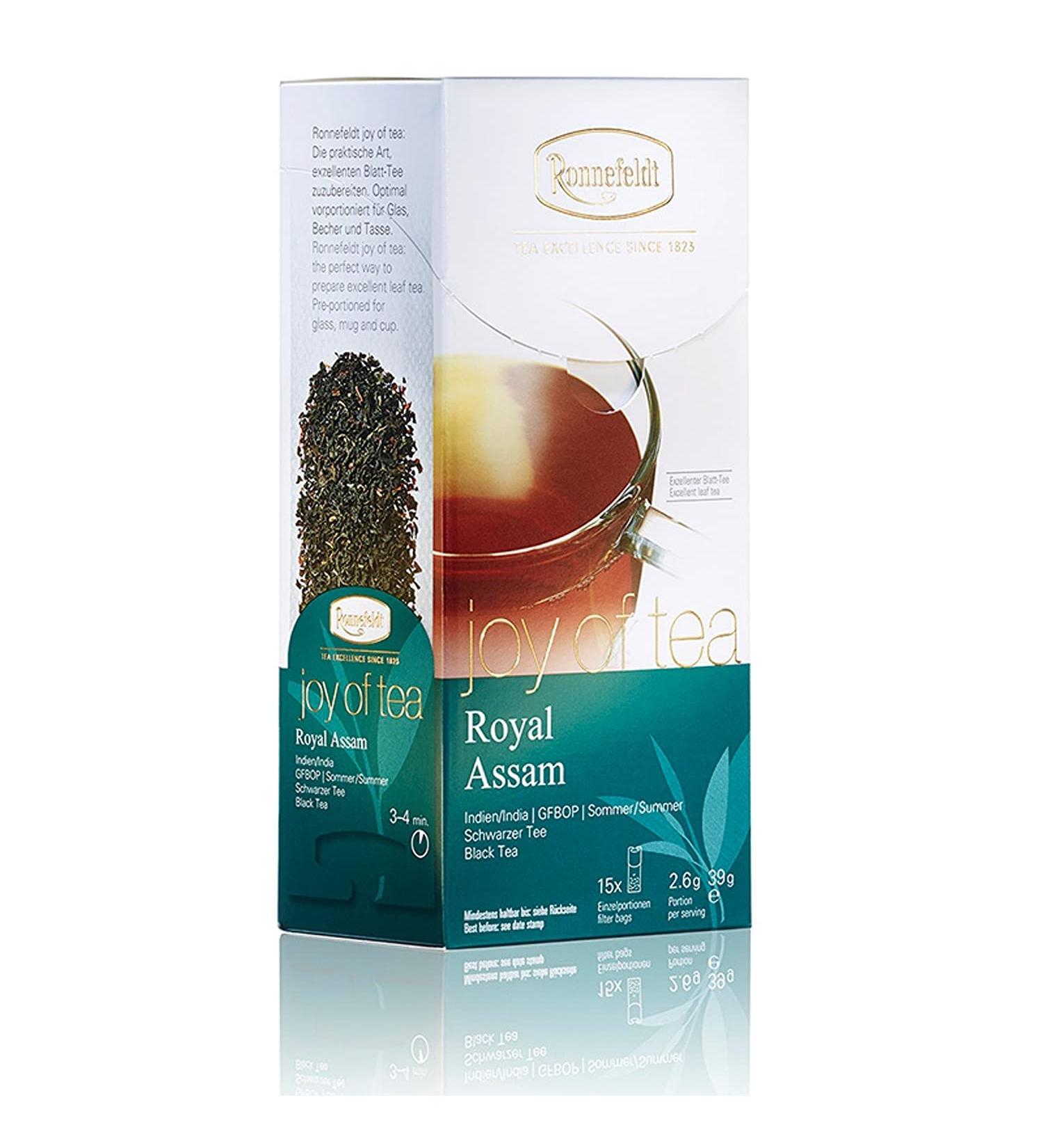  Ronnefeldt Ronnefeldt Royal Assam "Joy of Tea" Powerful Black Spiced Tea 39g (Pack of 2) - Buy Online on GoSupps.com