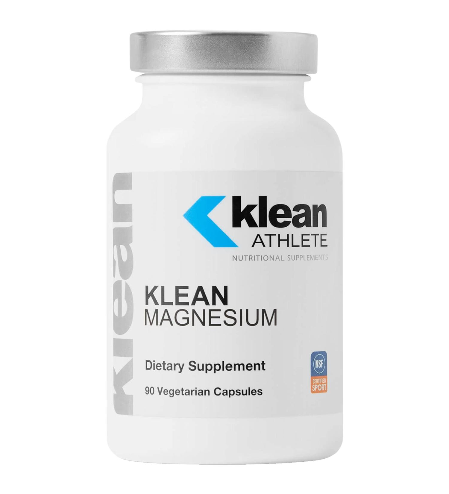 Klean Athlete Magnesium | Supports Energy Production, Muscle Function, and Recovery* | NSF Certified | 90 Capsules - Buy Online on GoSupps.com