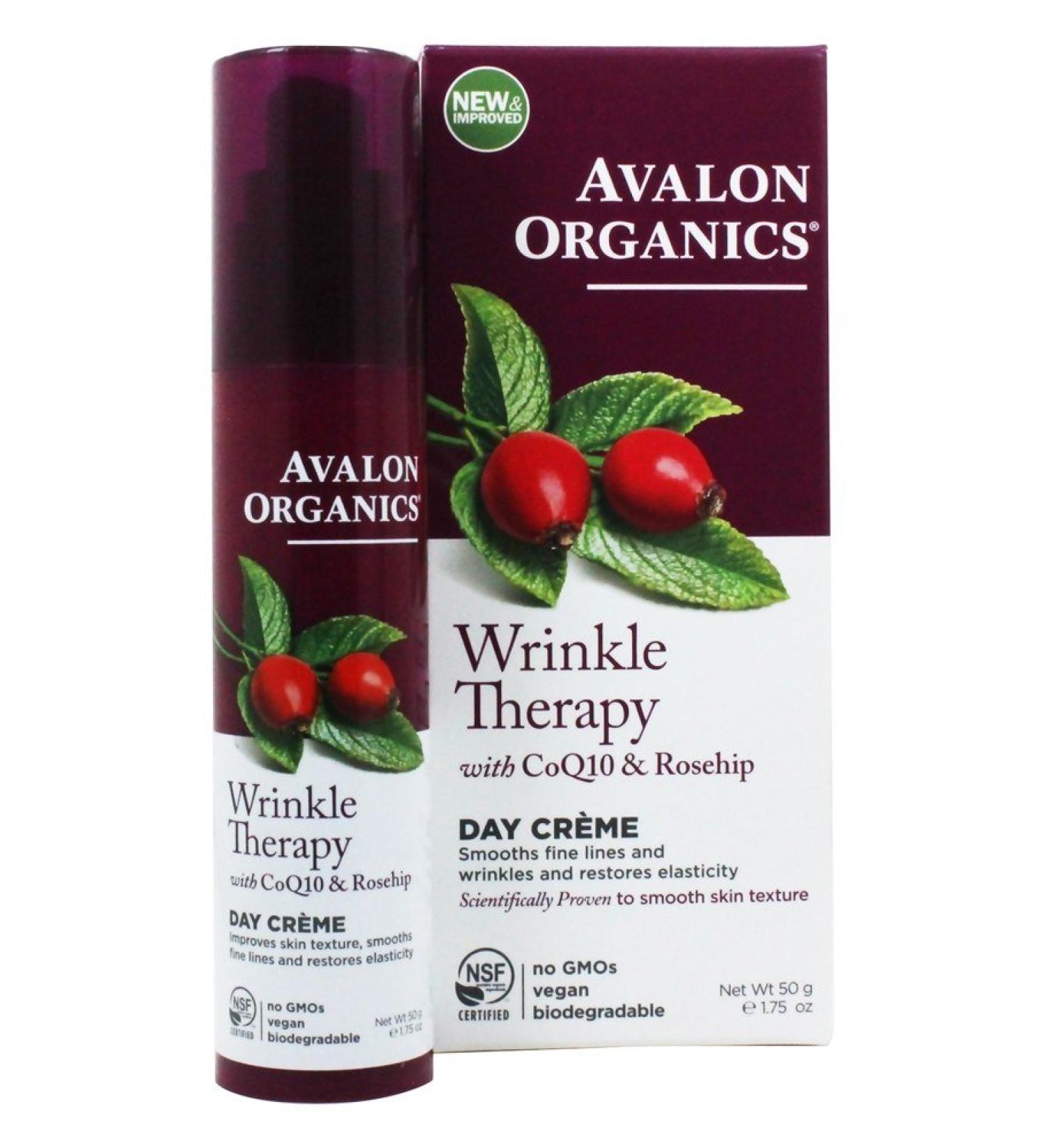 Avalon Organics Co-Enzyme Q10 Skin Care - Wrinkle Defense Cr me 1.75 fl. oz | Buy Internationally - Buy Online on GoSupps.com