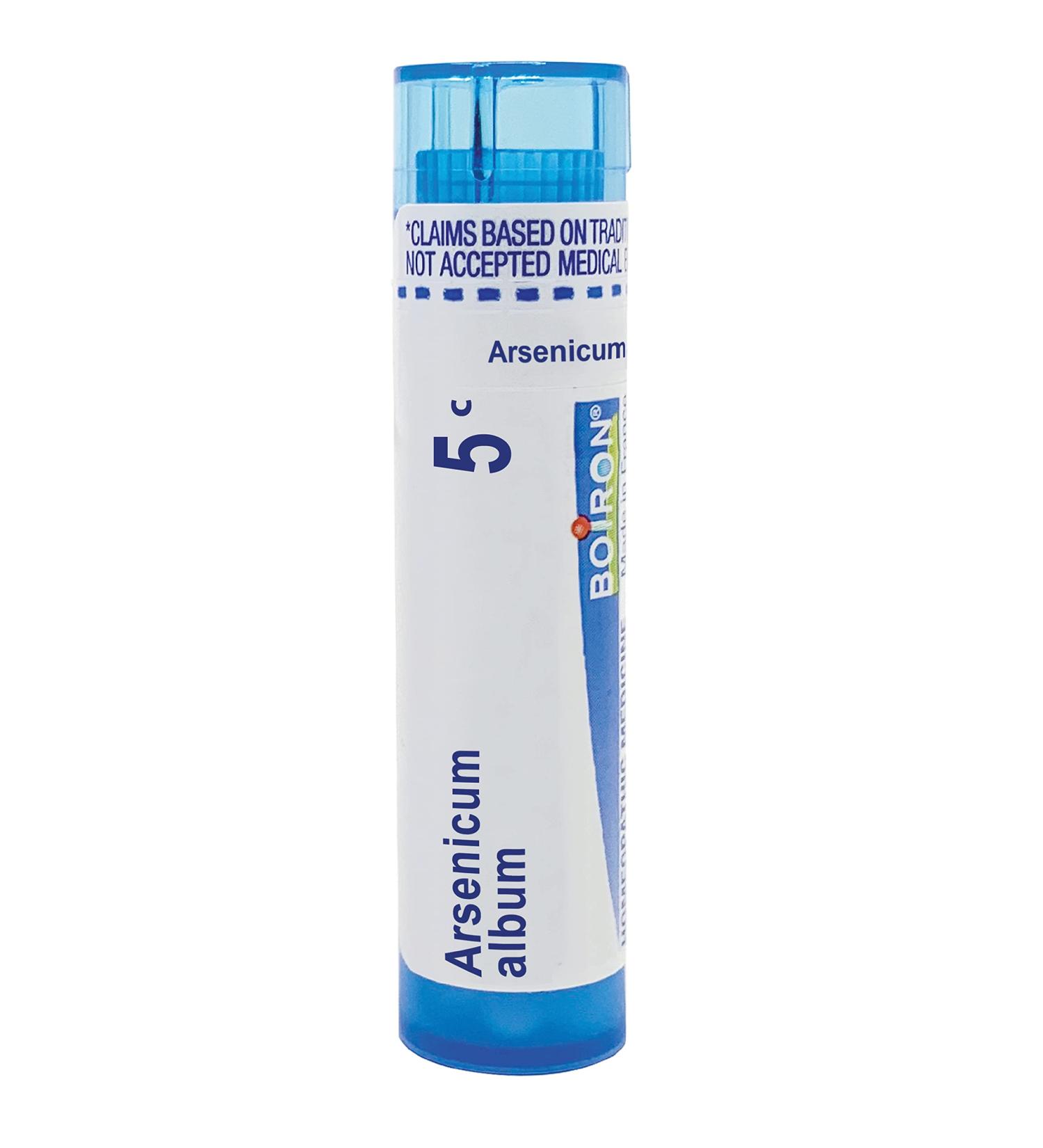Boiron Arsenicum Album 5c - Homeopathic Relief for Food Poisoning | 80 Pellets - Fast International Shipping - Buy Online on GoSupps.com