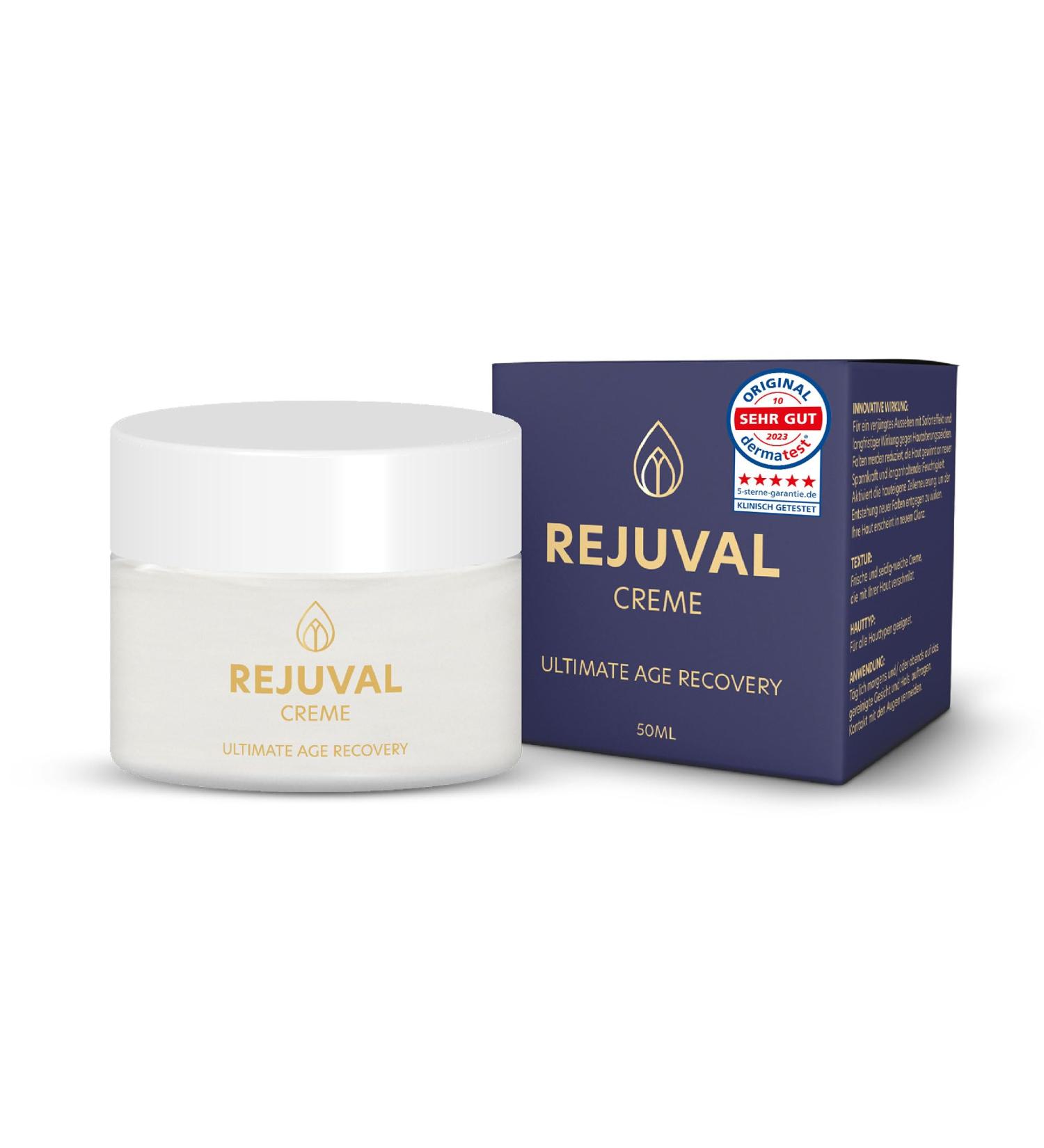 Rejuval Anti-Aging Cream - Organic Botox Cream with Argireline Matrixyl & Hyaluronic Acid - Instant Moisturizer & Anti-Fold Solution for Women - Perfect Gift - Buy Online on GoSupps.com