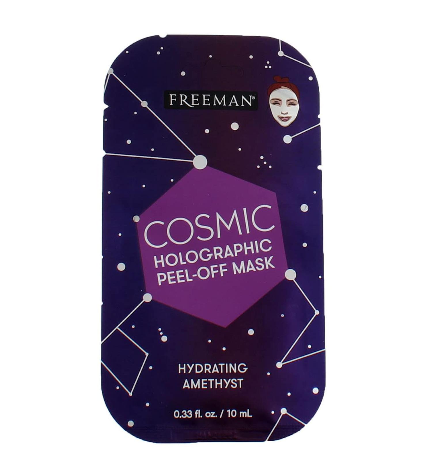 Freeman Beauty Cosmic Holographic Peel-Off Mask - Hydrating Amethyst 10ml | Glow & Moisturize - Buy Online on GoSupps.com