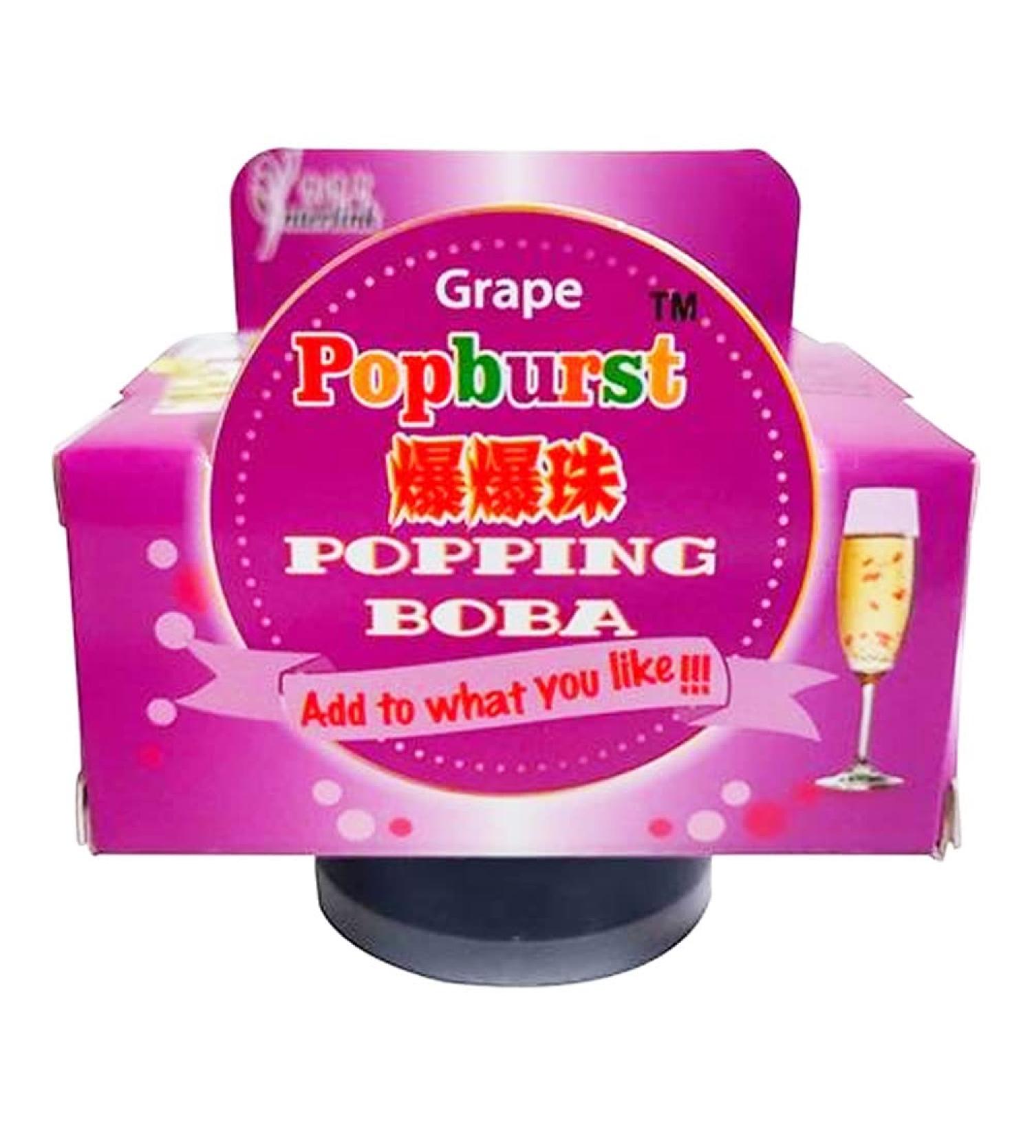 Popburst Popping Boba Grape Flavour 130g