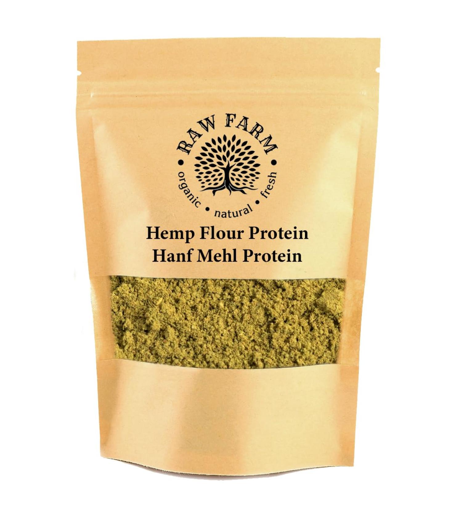 Hemp Flour Protein: Low Fat & Rich in Protein | 500 - Buy Online on GoSupps.com