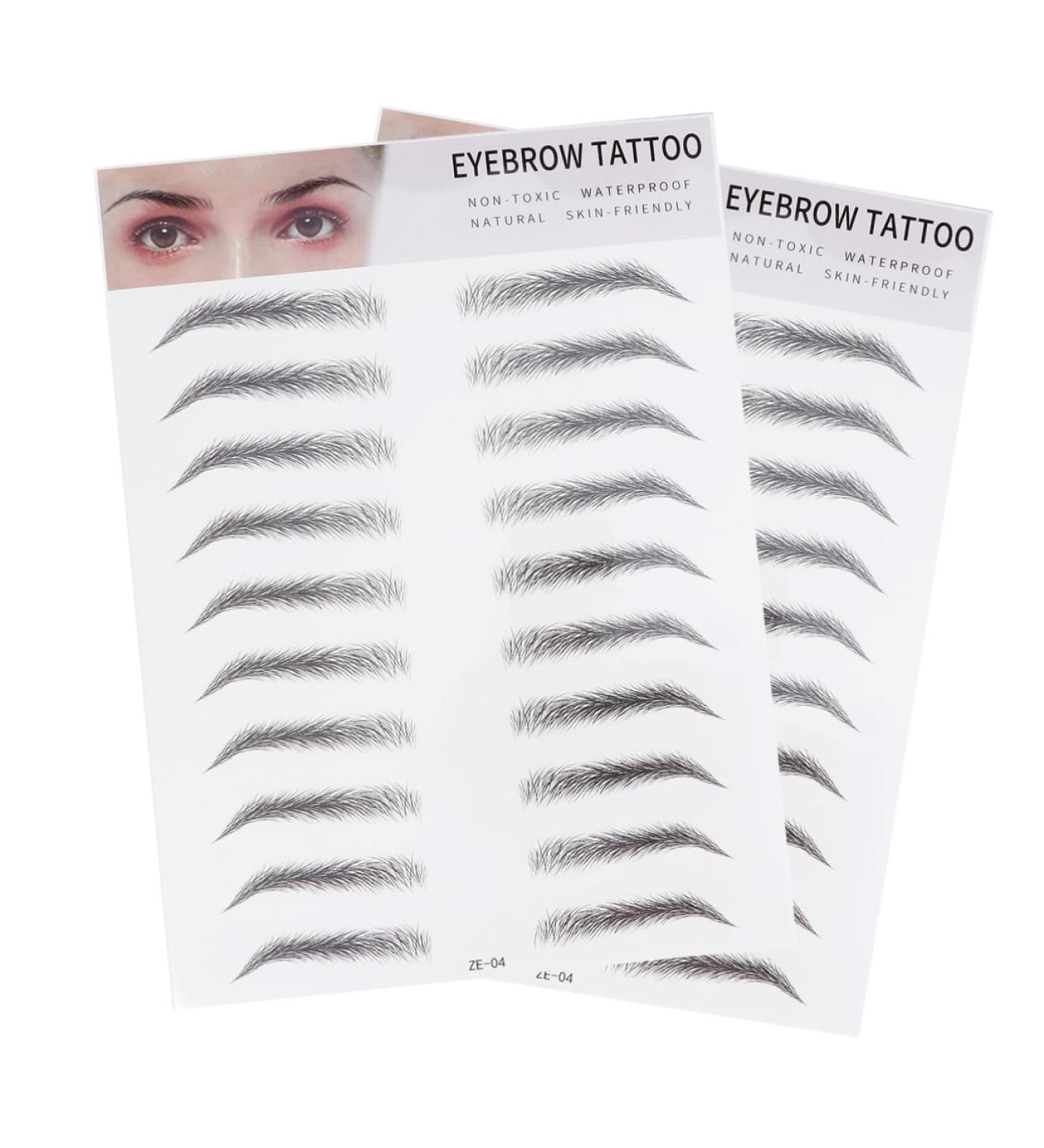 NOLITOY Make Up Kit 2pcs 3d Eyebrow Stickers Suits Shaping Stickers Artificial Eyebrow Make up Transfer Stickers Women's - Buy Online on GoSupps.com