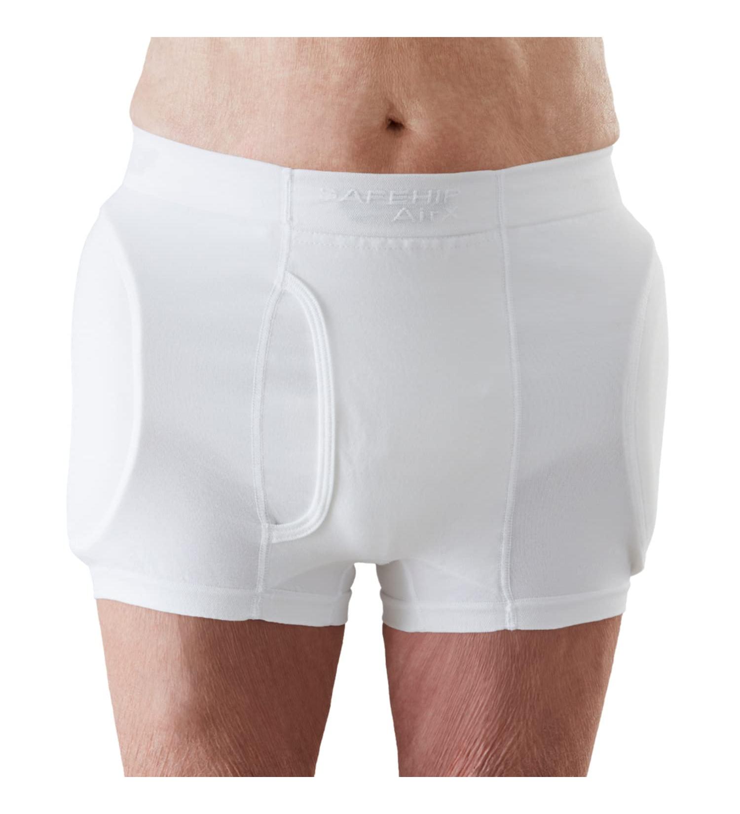 Buy AirX Men s Hip Protector Briefs for Fall Injury Prevention - Comfortable & Breathable - Large (40-48 inches) - Ideal for Seniors - Buy Online on GoSupps.com