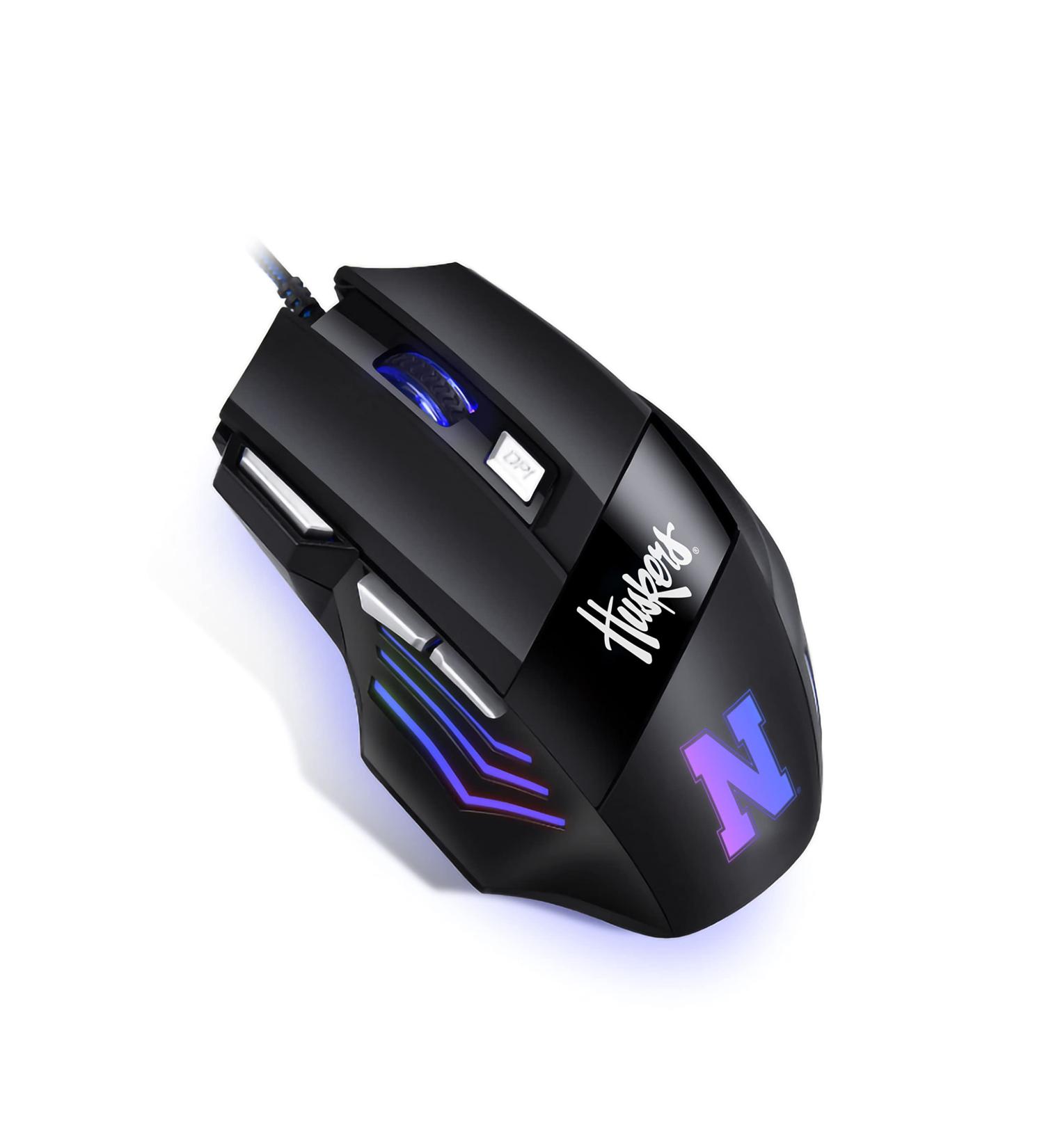 SOAR NCAA Nebraska Cornhuskers Gaming Mouse - Officially Licensed - Buy Online on GoSupps.com