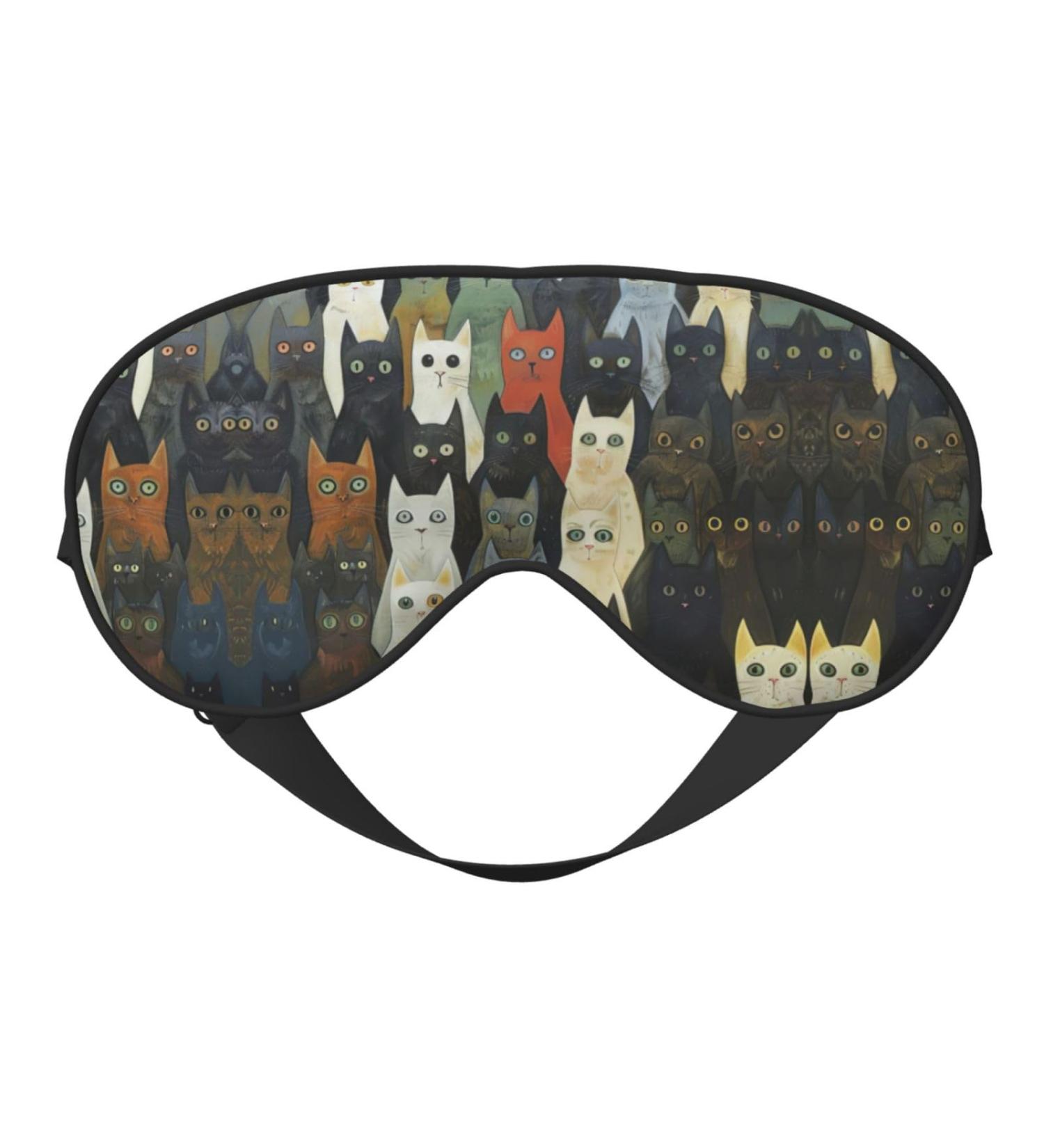 Shop Cat Soft Sleep Eye Mask - Breathable Female Eye Patch for Travel & Relaxation | International Shipping - Buy Online on GoSupps.com