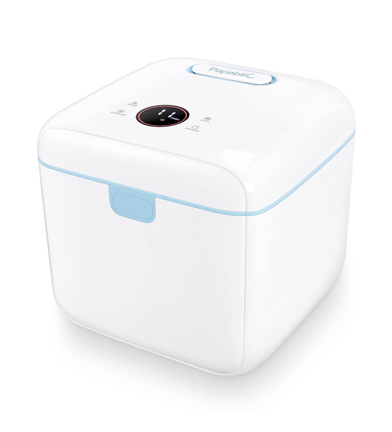 Papablic 4-in-1 UV Light Sanitizer Pro: Sterilizer, Dryer, Dual UV-C Lights, Touch Screen Control - Buy Online on GoSupps.com