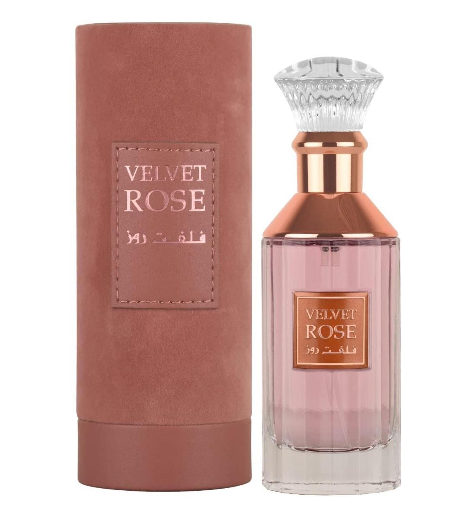VAYUP Velvet Rose Unisex Eau De Parfum 100Ml | Oud And Musk Fragrances | Imported Edp Perfume Scent | Suitable For All Skin Types (Velvet Rose Eau De Parfum Scent Liquid)