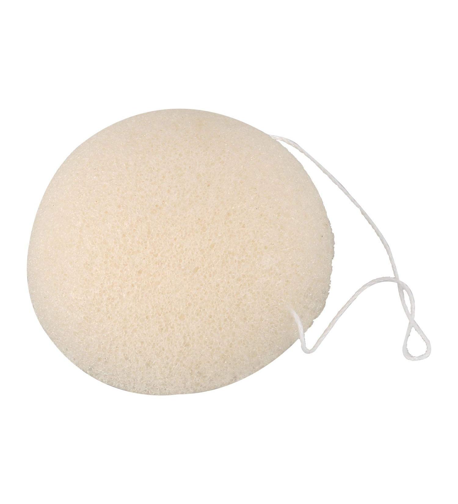 Bassulouda Natural Konjac Cleaning Sponge - White - Buy Online on GoSupps.com