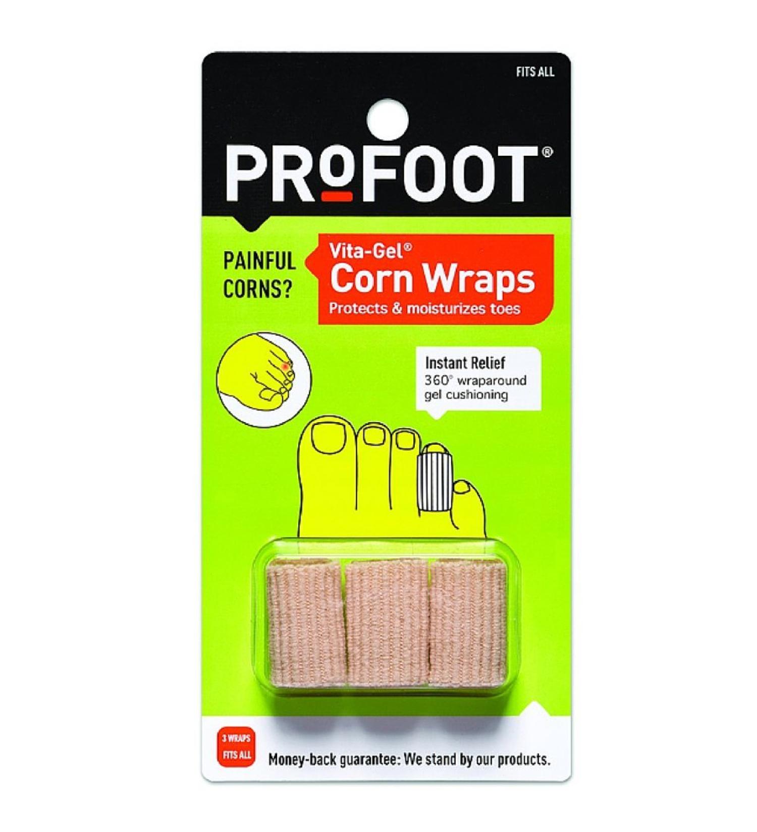 Profoot Care Vita-Gel Corn Wraps 3 ea