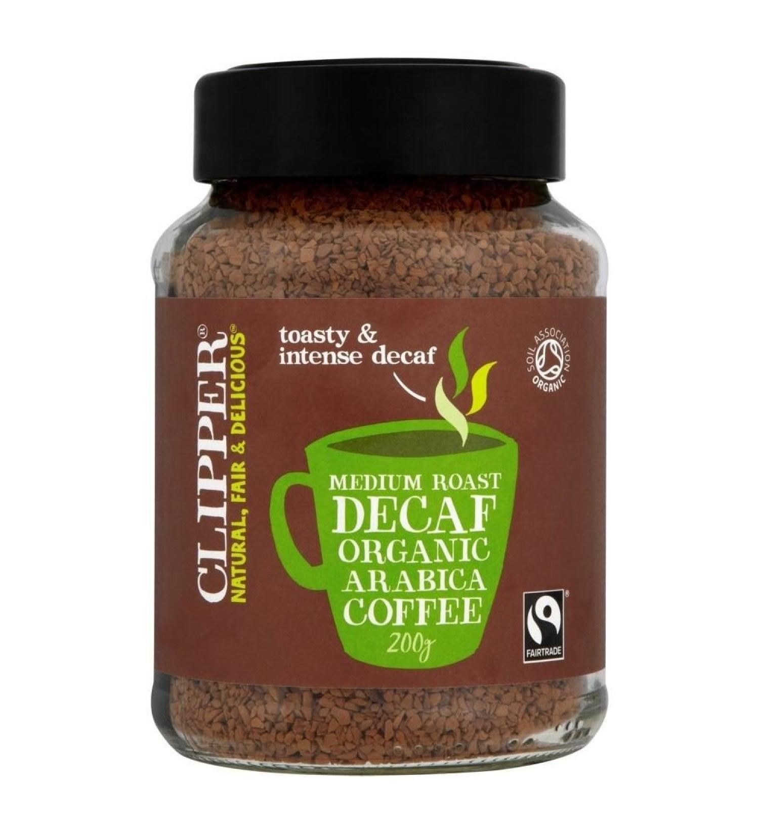 Clipper Fairtrade Instantan e Caf D caf in 200G - Paquet de 2