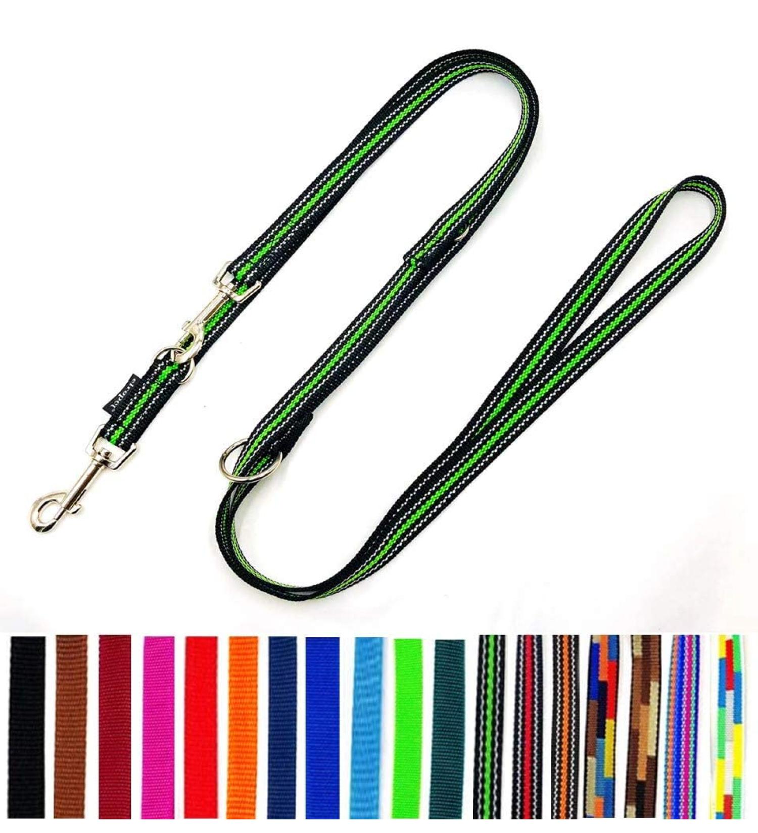 Buy Vegas Dog Linen Leash for Large Dogs - 2m 2.4m 2.8m 3.5m & 5m - Durable 20mm & 25mm Options | International Shipping - Buy Online on GoSupps.com