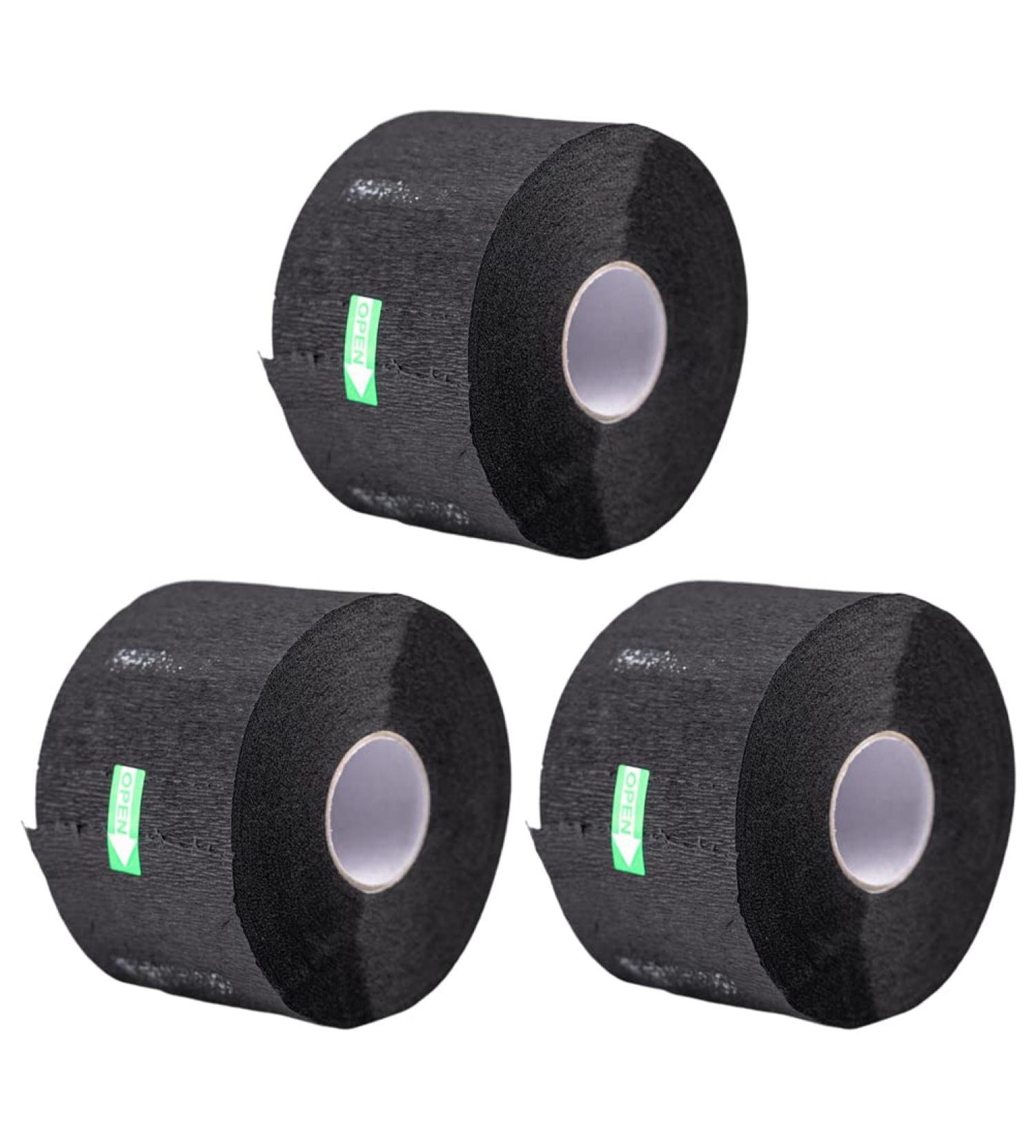 Minkissy 3 Rolls Hair Cut Scarf Barber Neck Roller Paper Barbershop Neck Paper Neck Hair Paper Collar Paper for Hair Cutting Stretchy Neck Paper Neck Strip Elastic Non-woven Fabric Bracket - Buy Online on GoSupps.com