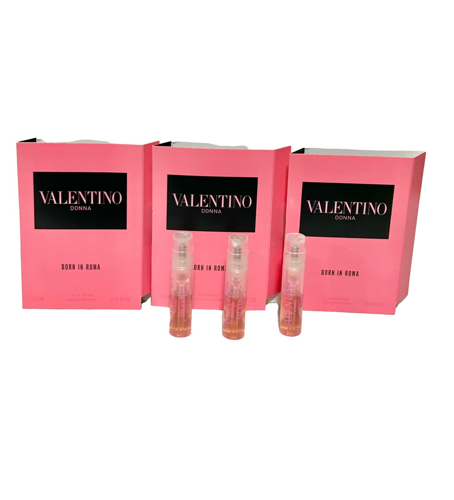 Valentino Born in Roma EDP 0.04 fl. oz. Sample Vial Lot of 3 Glass Partially filled Spray Mini Vials - Buy Online on GoSupps.com