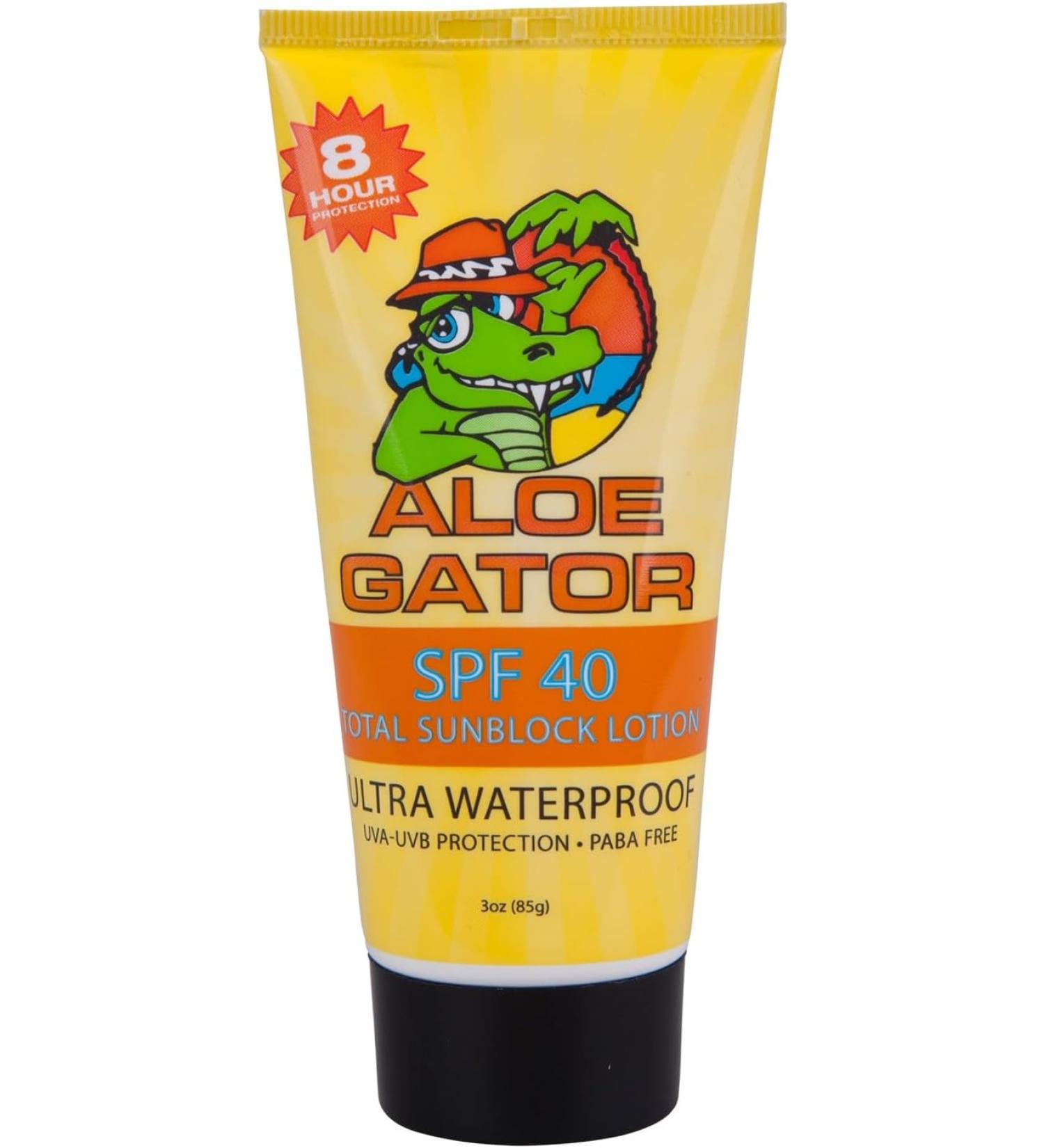 Aloe Gator SPF 40 Lotion - Buy Online on GoSupps.com
