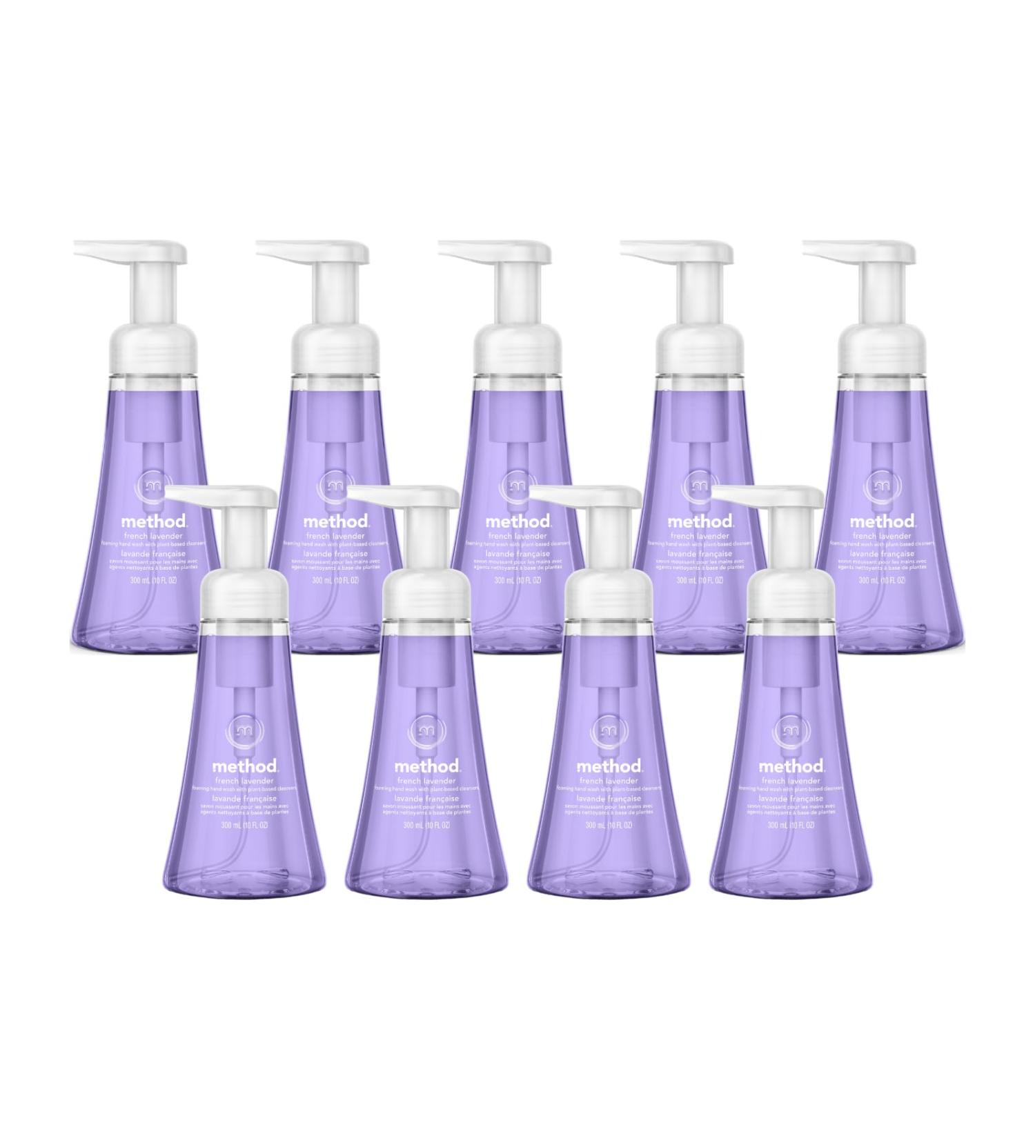 Method Foaming Hand Soap French Lavender 10 Ounce (Pack of 9) - Buy Online on GoSupps.com