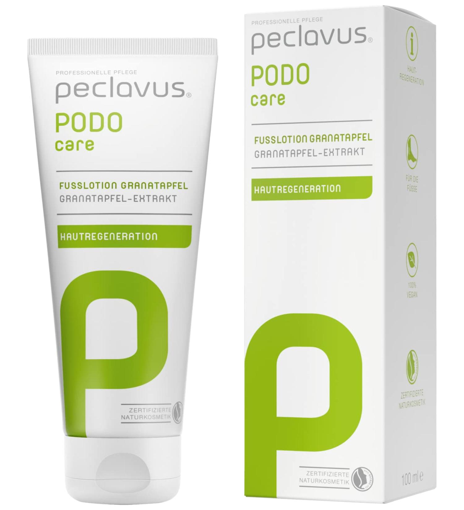 Peclavus PODOcare Pomegranate Foot Lotion 100ml - Nourishing Foot Care for Healthy Skin | International Shipping Available - Buy Online on GoSupps.com