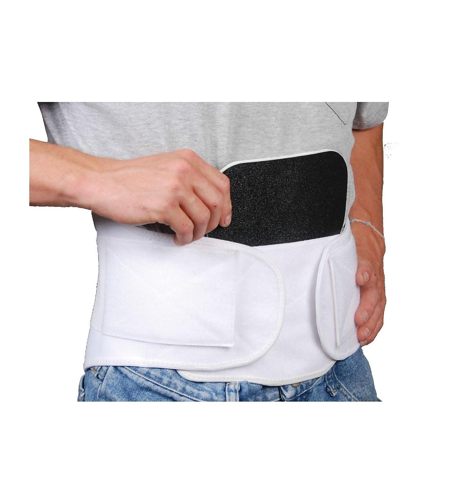 Lumbo Protech Back Support White Small