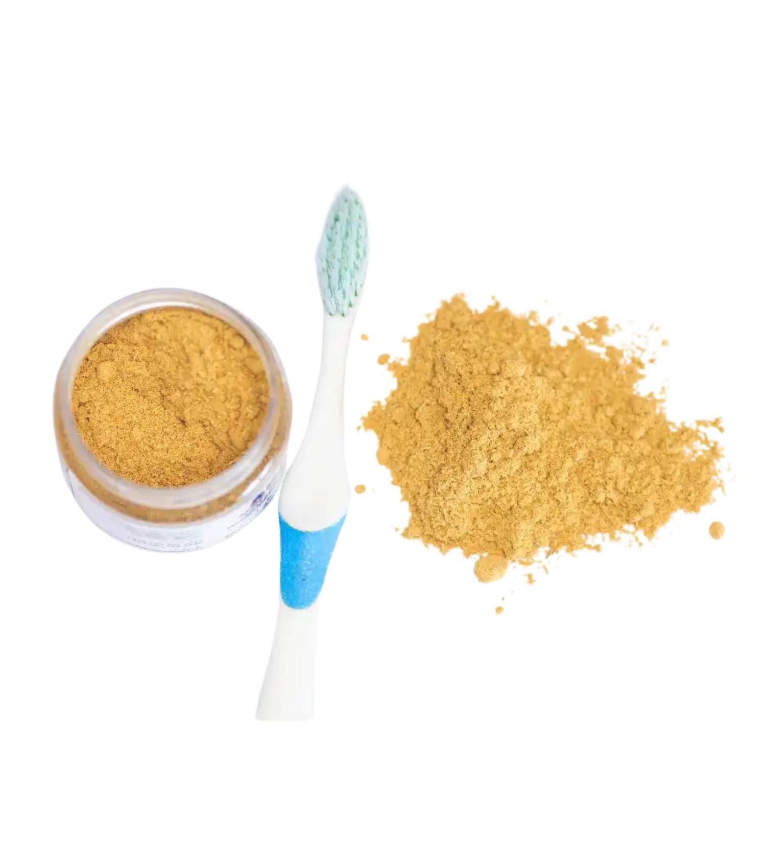 Organic African Dental Powder for Toothaches Gum Bleeding & Fresh Breath - Shop Internationally - Buy Online on GoSupps.com