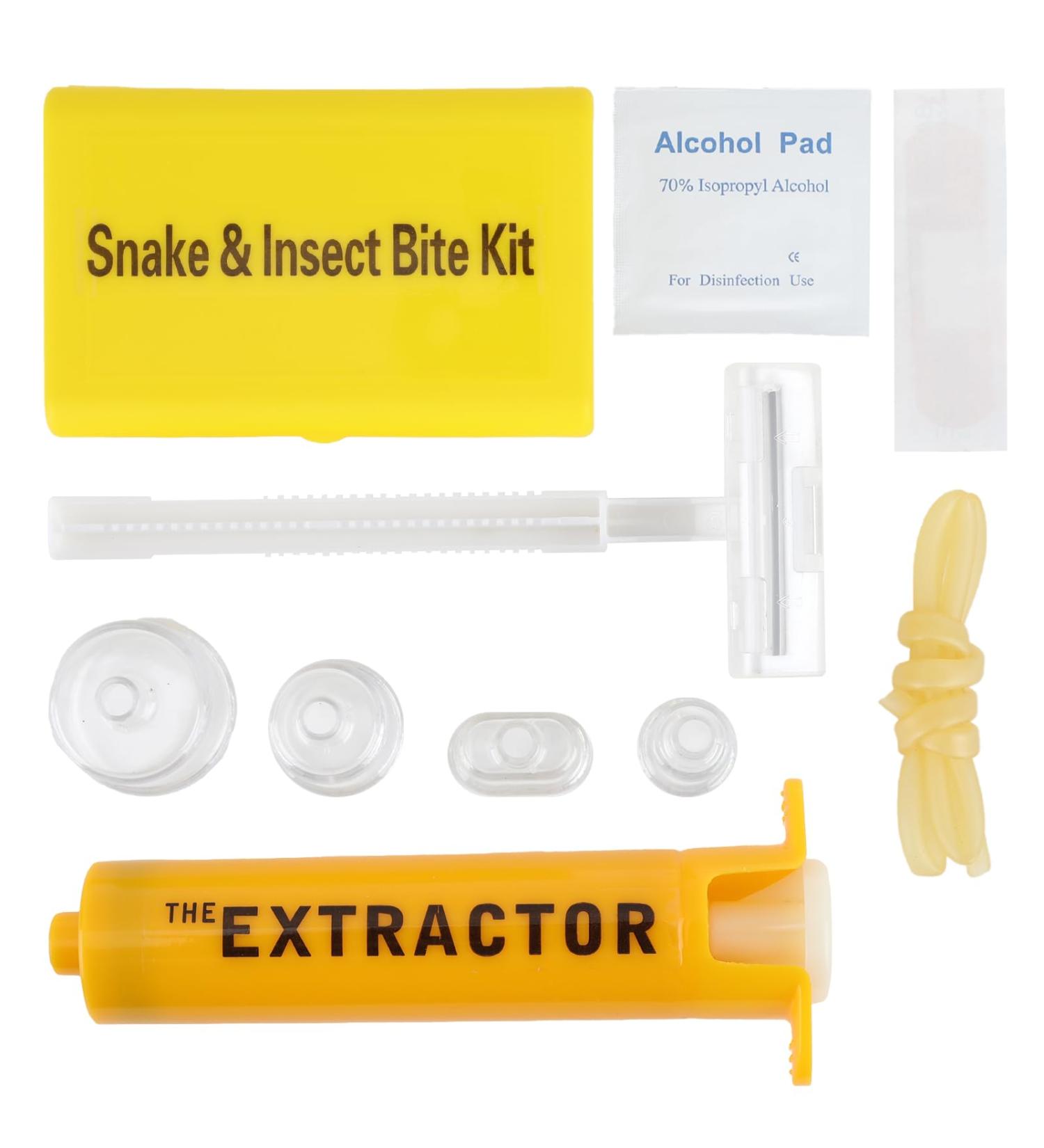 Bug Bite Suction Tool - Insect Bite and Bee Sting Extractor Kit | Portable Bug Bite Relief Set for Outdoor Activities | Effective Poison Removal & Itch Reduction - Buy Online on GoSupps.com