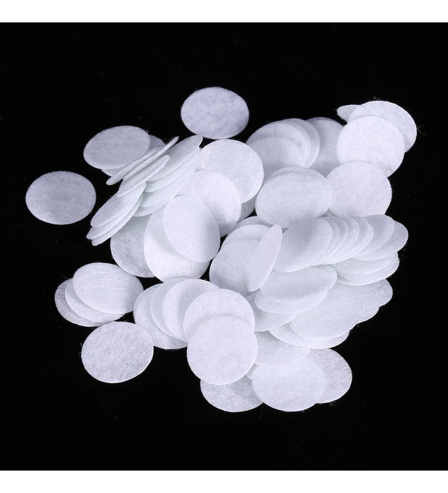 Filterwatt 100-Pack Microdermabrasion Cotton Filters | Eco-Friendly 10mm Facial Cleaning Pads for Blackhead Removal - Buy Online on GoSupps.com
