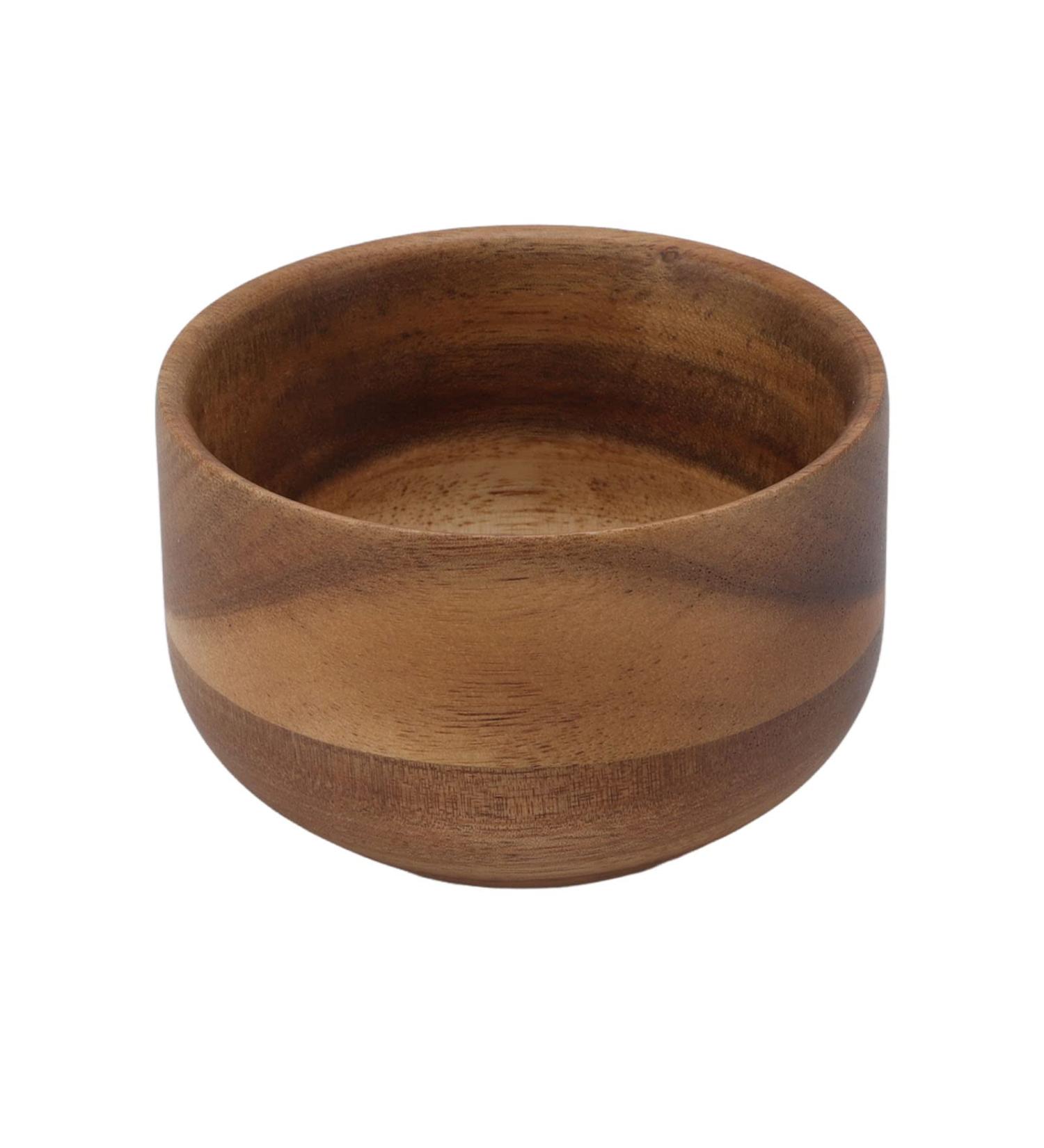Fdit Men's Wooden Shaving Bowl | Compact Foam & Soap Mug | Exfoliating Razor Accessory for Smooth Shaves - Buy Online on GoSupps.com