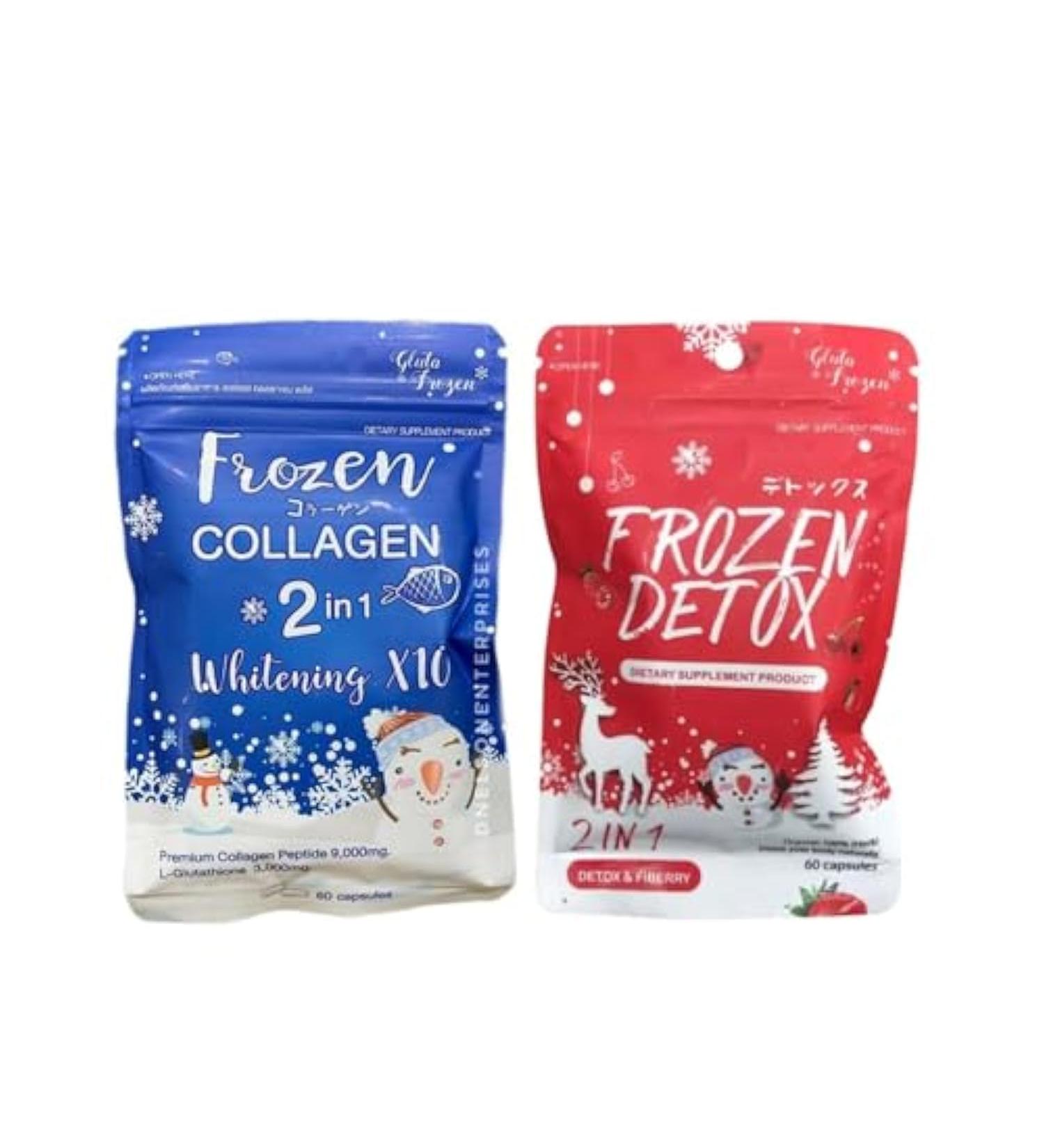 COLLAGENE GLUTAHION ET DETOX FROZEN 2 SACHET - Buy Online on GoSupps.com