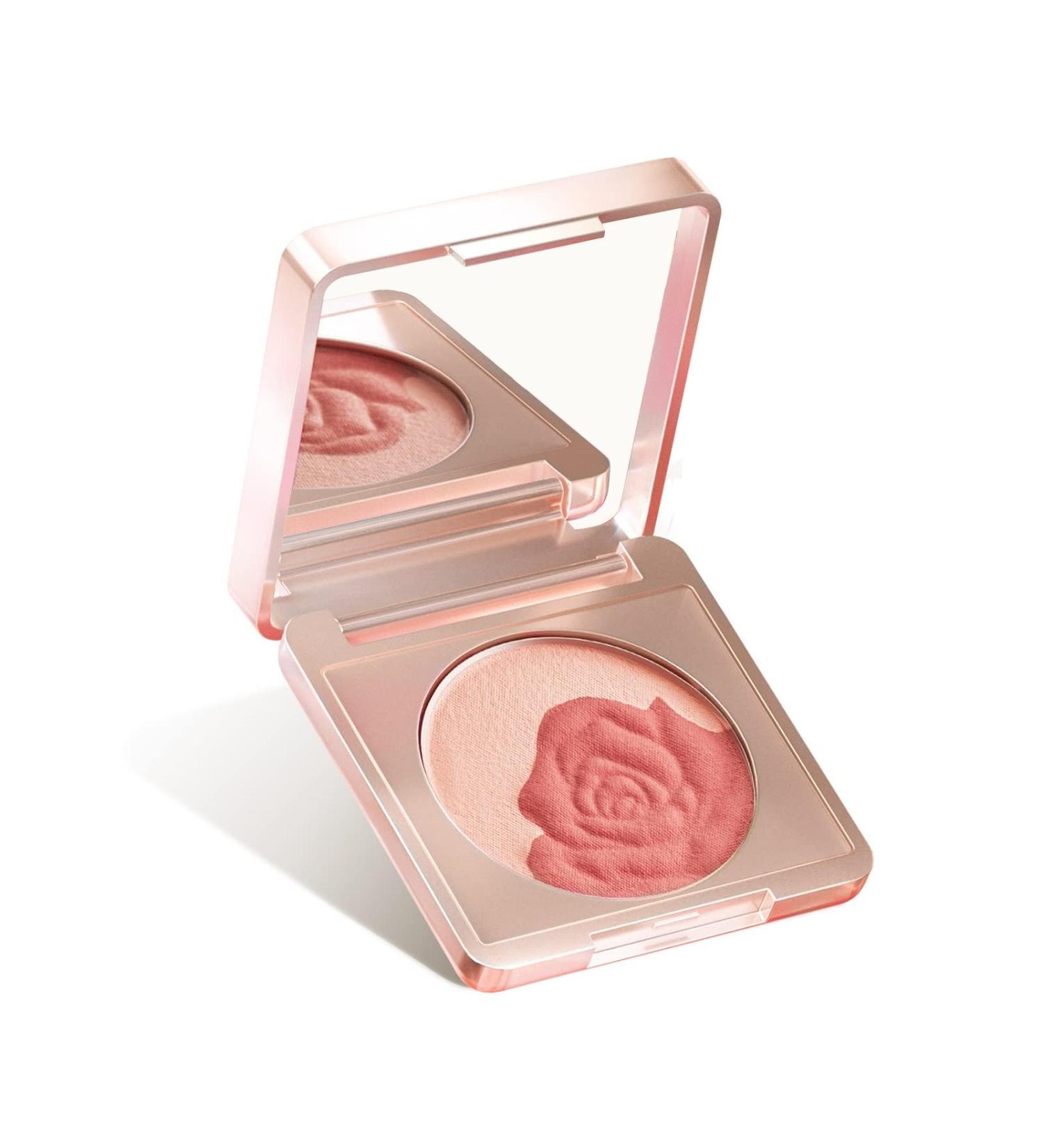 FLORASIS Floral Dew Care Cream-to-Powder Blush(09 Peachy Rose) - Buy Online on GoSupps.com