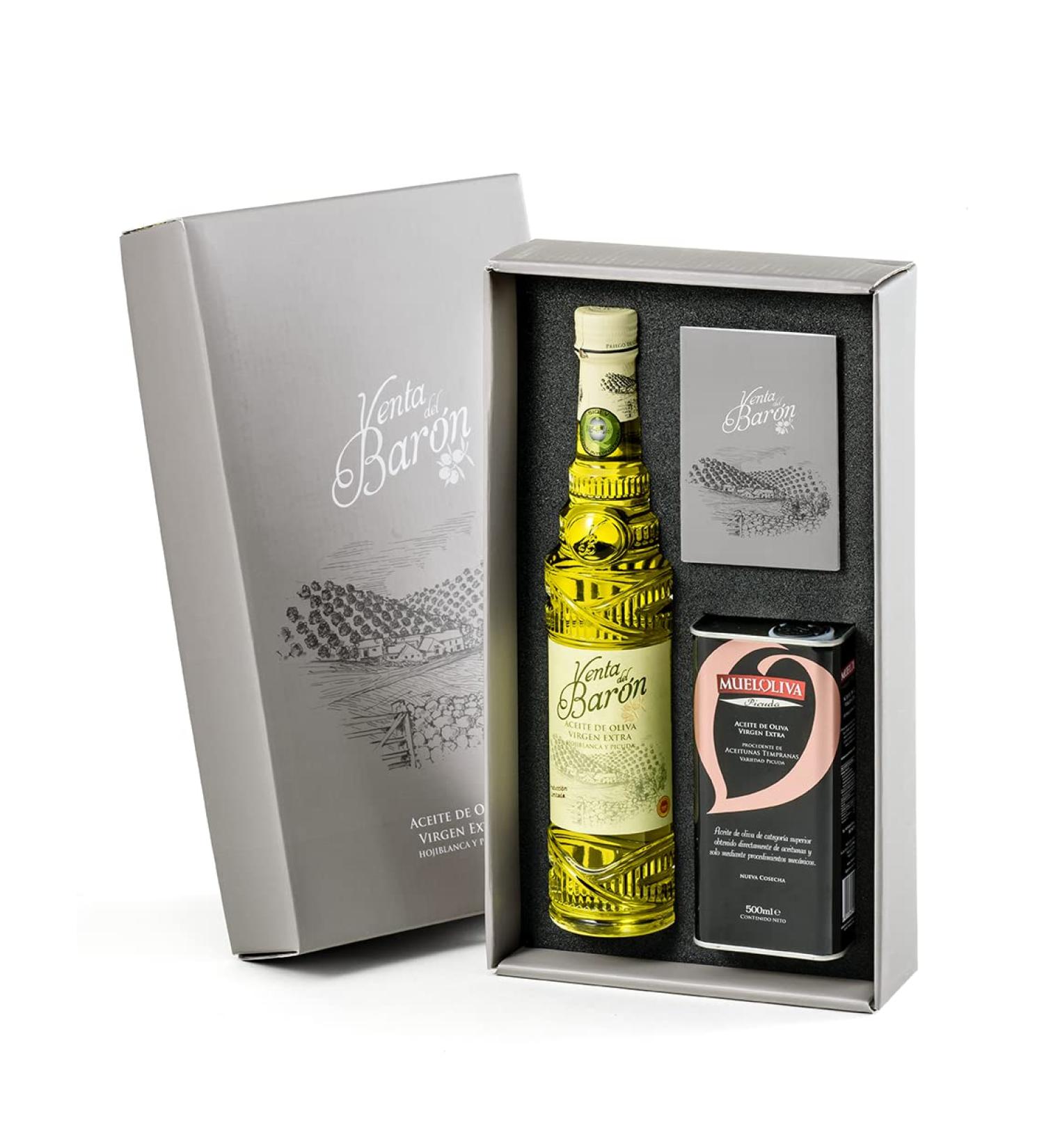 Venta del Bar n Gift Box: Award-Winning Extra Virgin Olive Oil from C rdoba 500ml, World Cup Winner - Buy Online on GoSupps.com