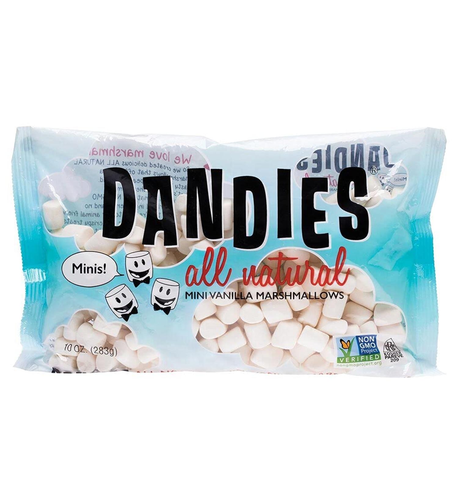 Dandies - All Natural Vegan Marshmallows - 10 oz. (283g) -4PACK