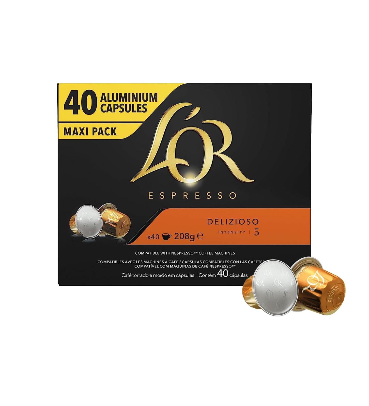 Espresso Delizioso Coffee Intensity 5 L'OR - 40 capsules