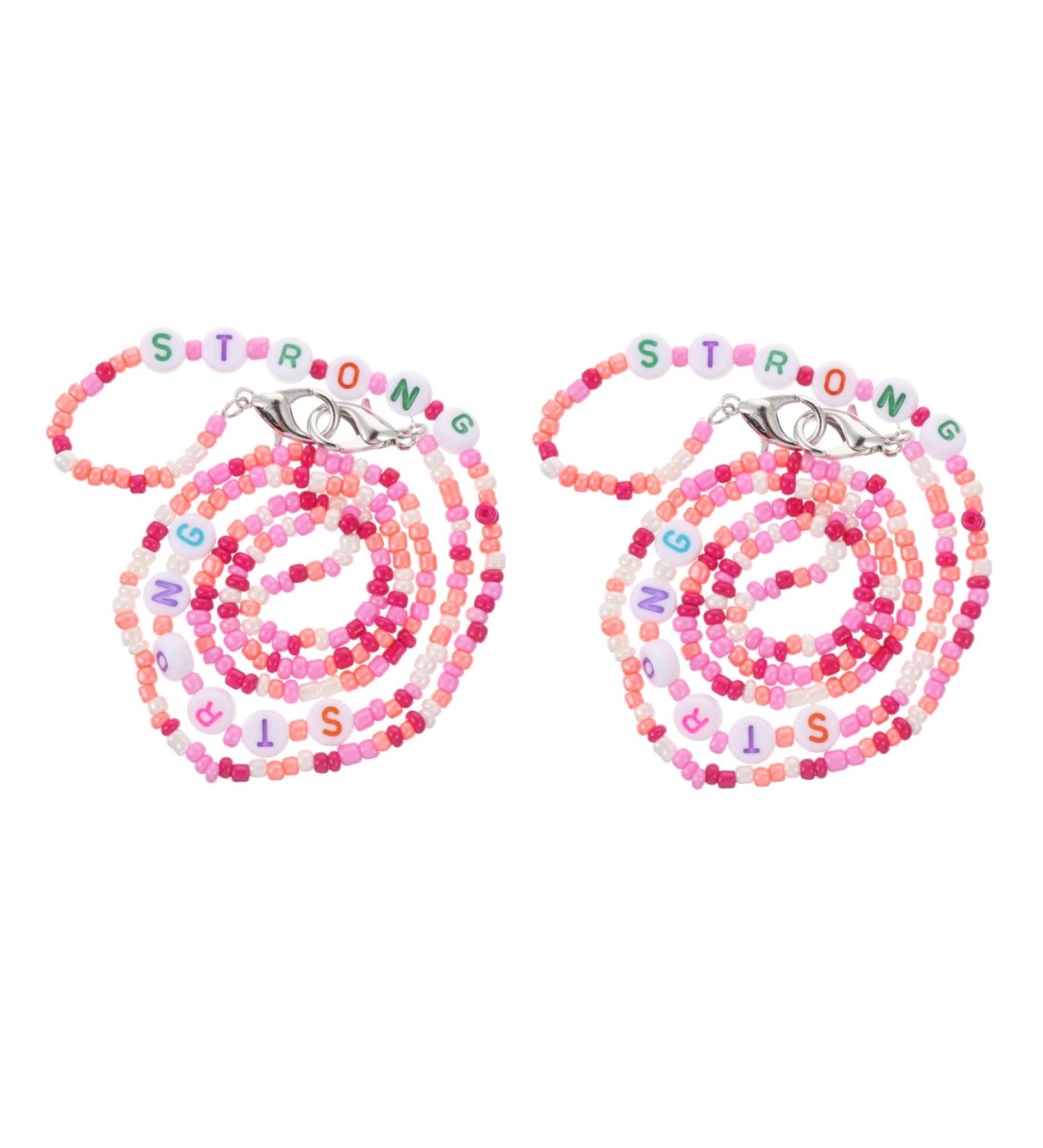 Beaupretty 2pcs Anti-Lost Masks Chain | Clothes Rack Beads for Kids | European & American Acrylic Design - Buy Online on GoSupps.com